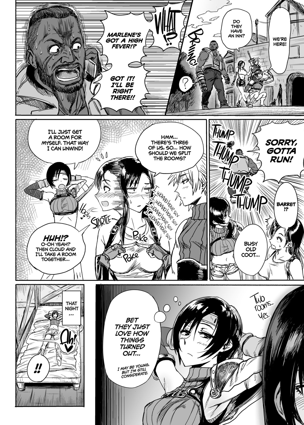 Shlick-Crazy Ninja (Final Fantasy VII) [SGK] 1 . Shlick-Crazy Ninja  - Chapter 1 (Final Fantasy VII) [SGK] – page 9