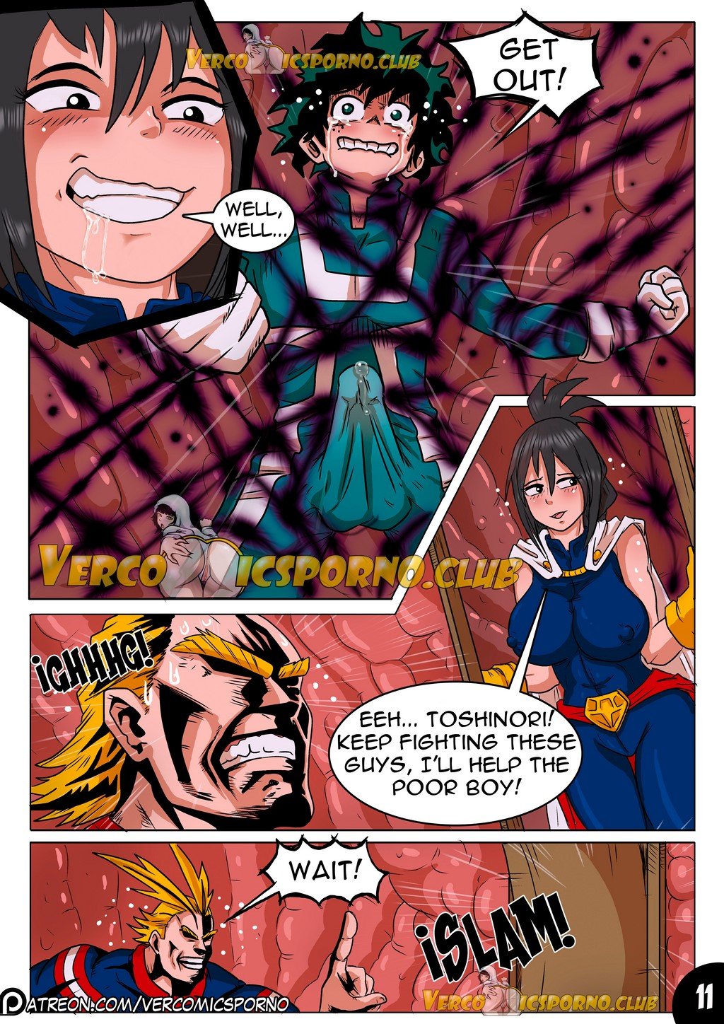 Animal Magnetism (My Hero Academia) [Macergo] 1 . Animal Magnetism - Chapter 1 (My Hero Academia) [Macergo] – page 12