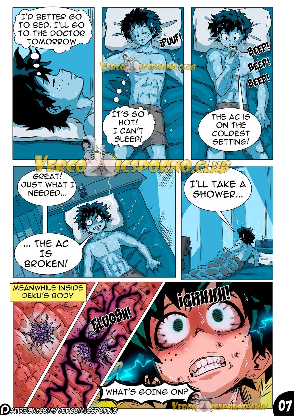 Animal Magnetism (My Hero Academia) [Macergo] 1 . Animal Magnetism - Chapter 1 (My Hero Academia) [Macergo] – page 8