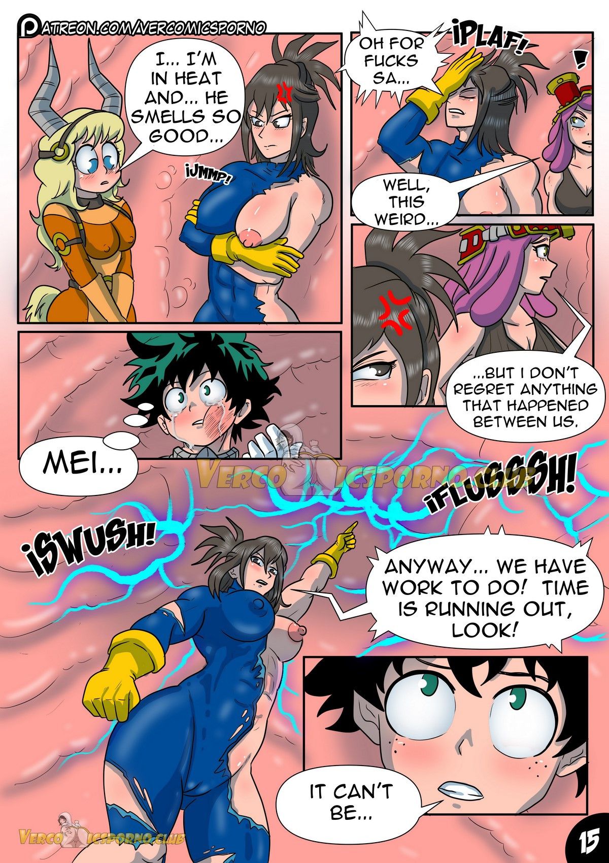 Animal Magnetism (My Hero Academia) [Macergo] 3 . Animal Magnetism - Chapter 3 (My Hero Academia) [Macergo] – page 16