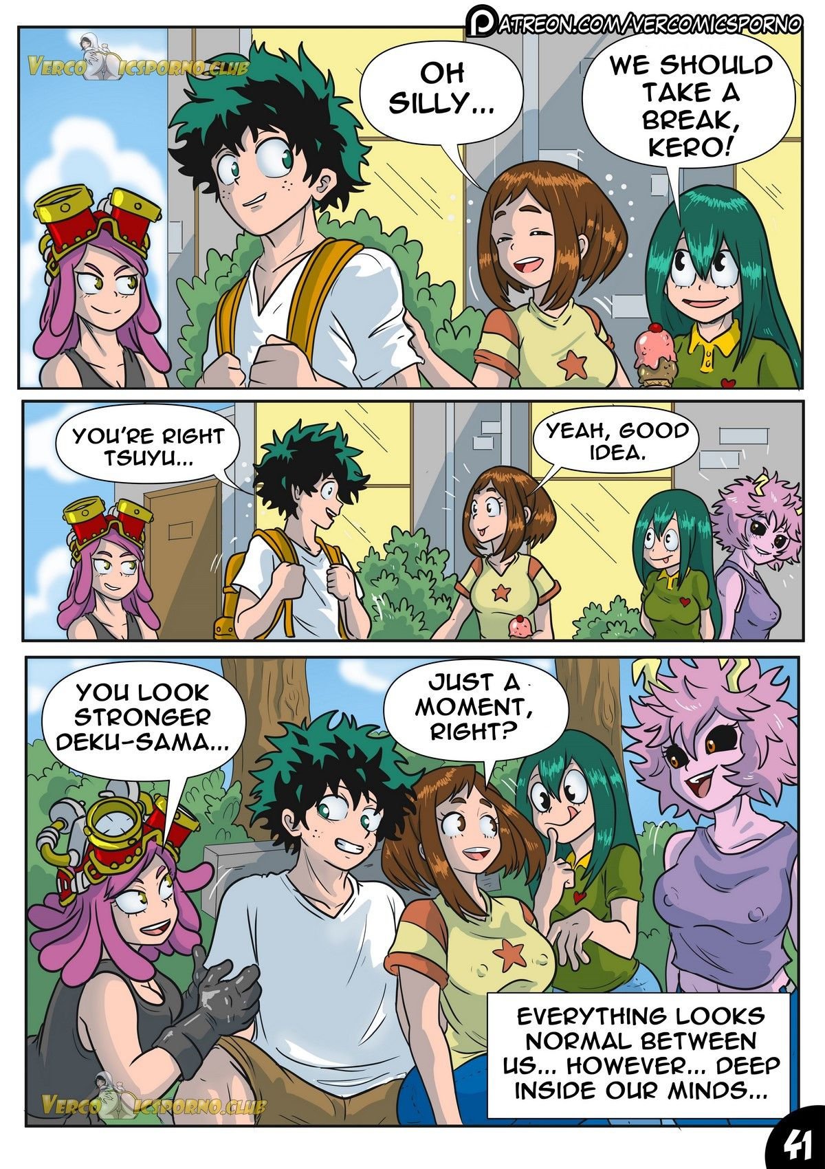 Animal Magnetism (My Hero Academia) [Macergo] 3 . Animal Magnetism - Chapter 3 (My Hero Academia) [Macergo] – page 42