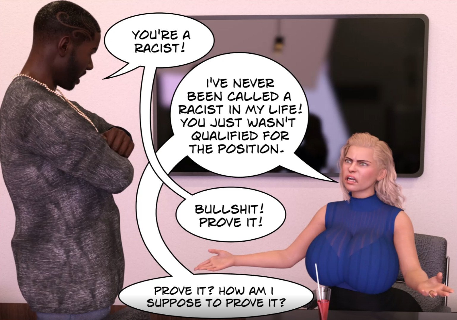 Unveiled [Mature3DComics] 1 . Unveiled - Chapter 1 [Mature3DComics] – page 18
