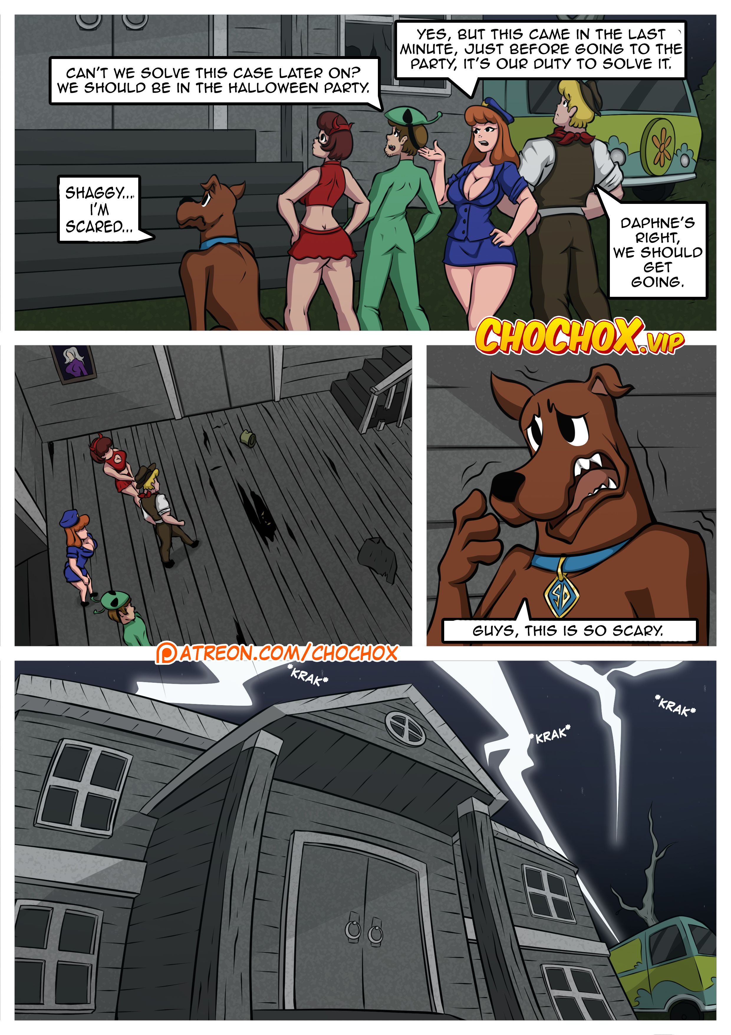 The Halloween Night (Scooby-Doo) [Crock Comix] 1 . The Halloween Night  - Chapter 1 (Scooby-Doo) [Crock Comix] – page 2