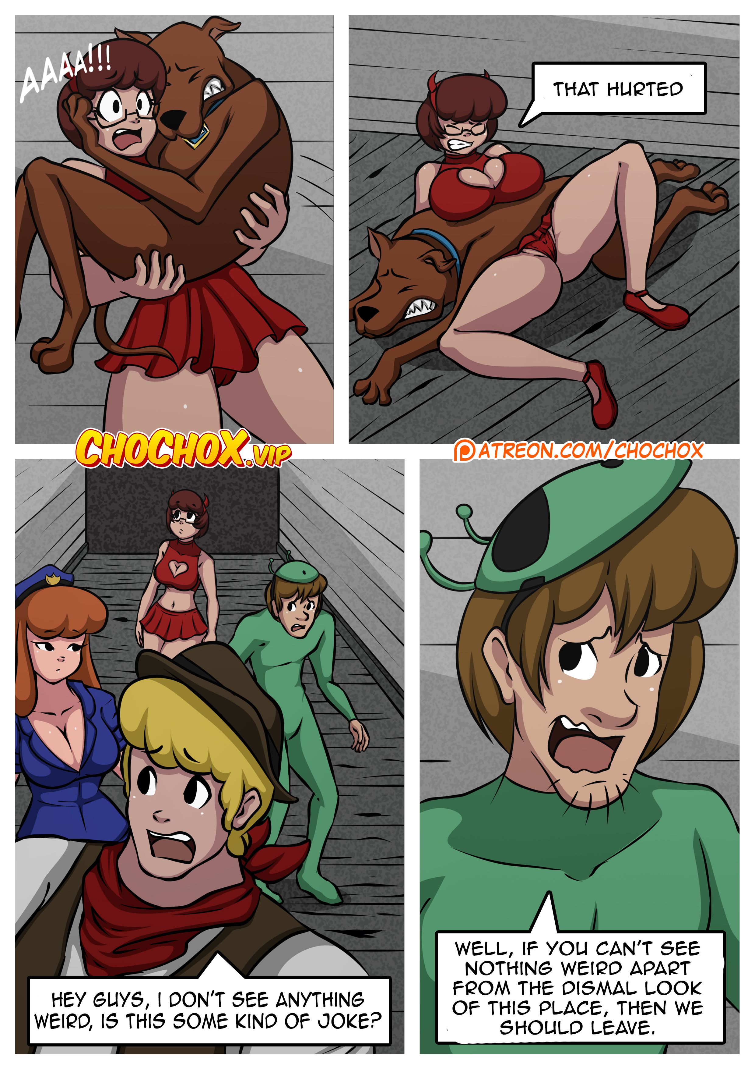 The Halloween Night (Scooby-Doo) [Crock Comix] 1 . The Halloween Night  - Chapter 1 (Scooby-Doo) [Crock Comix] – page 3