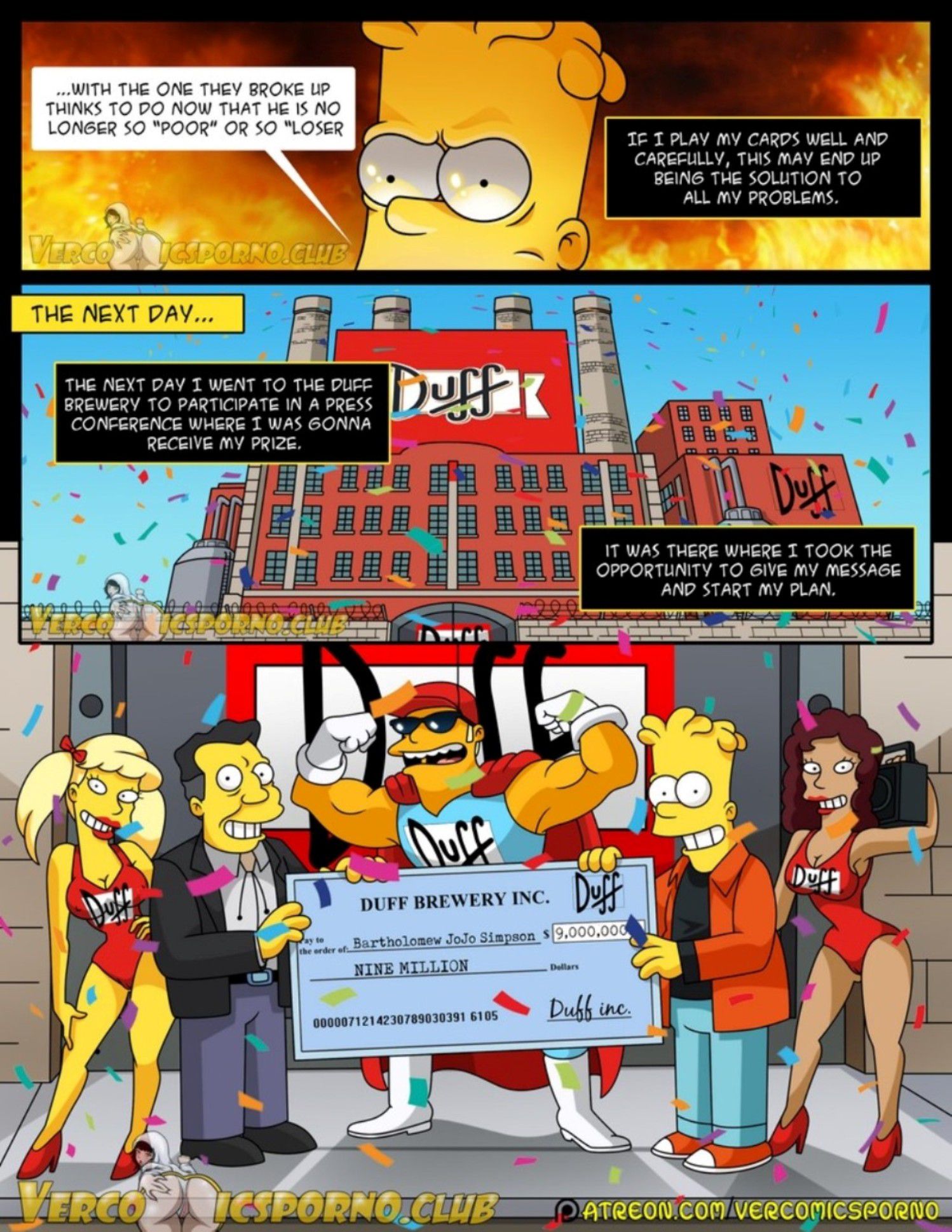 There’s No Sex Without EX (The Simpsons) [Milky Bunny] 1 . There's No Sex Without EX - Chapter 1 (The Simpsons) [Milky Bunny] – page 12