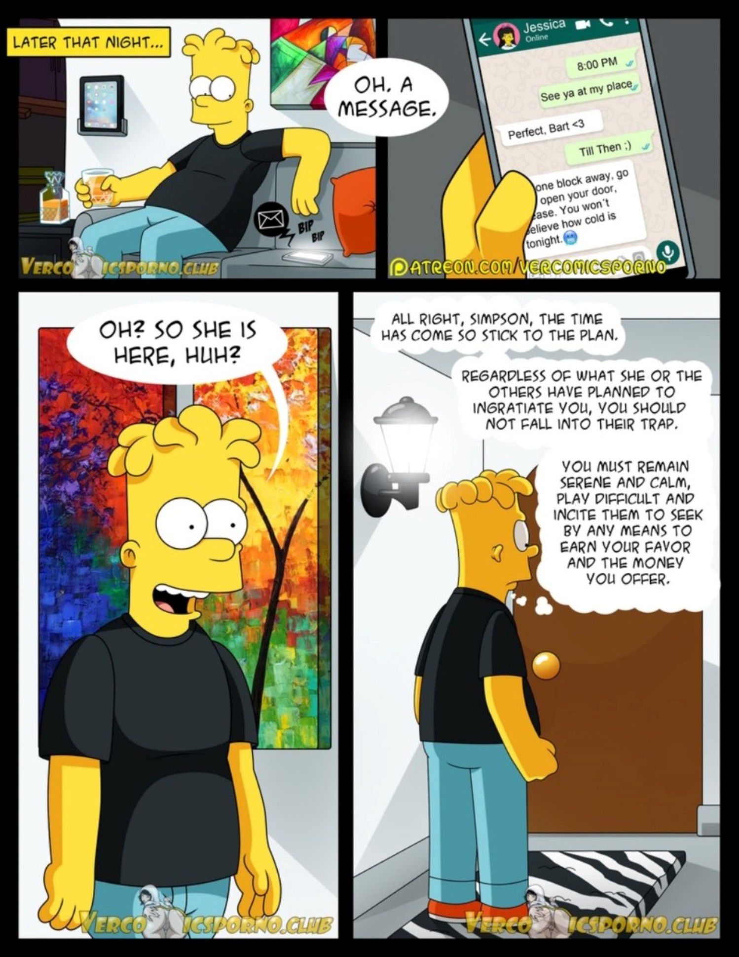There’s No Sex Without EX (The Simpsons) [Milky Bunny] 1 . There's No Sex Without EX - Chapter 1 (The Simpsons) [Milky Bunny] – page 14