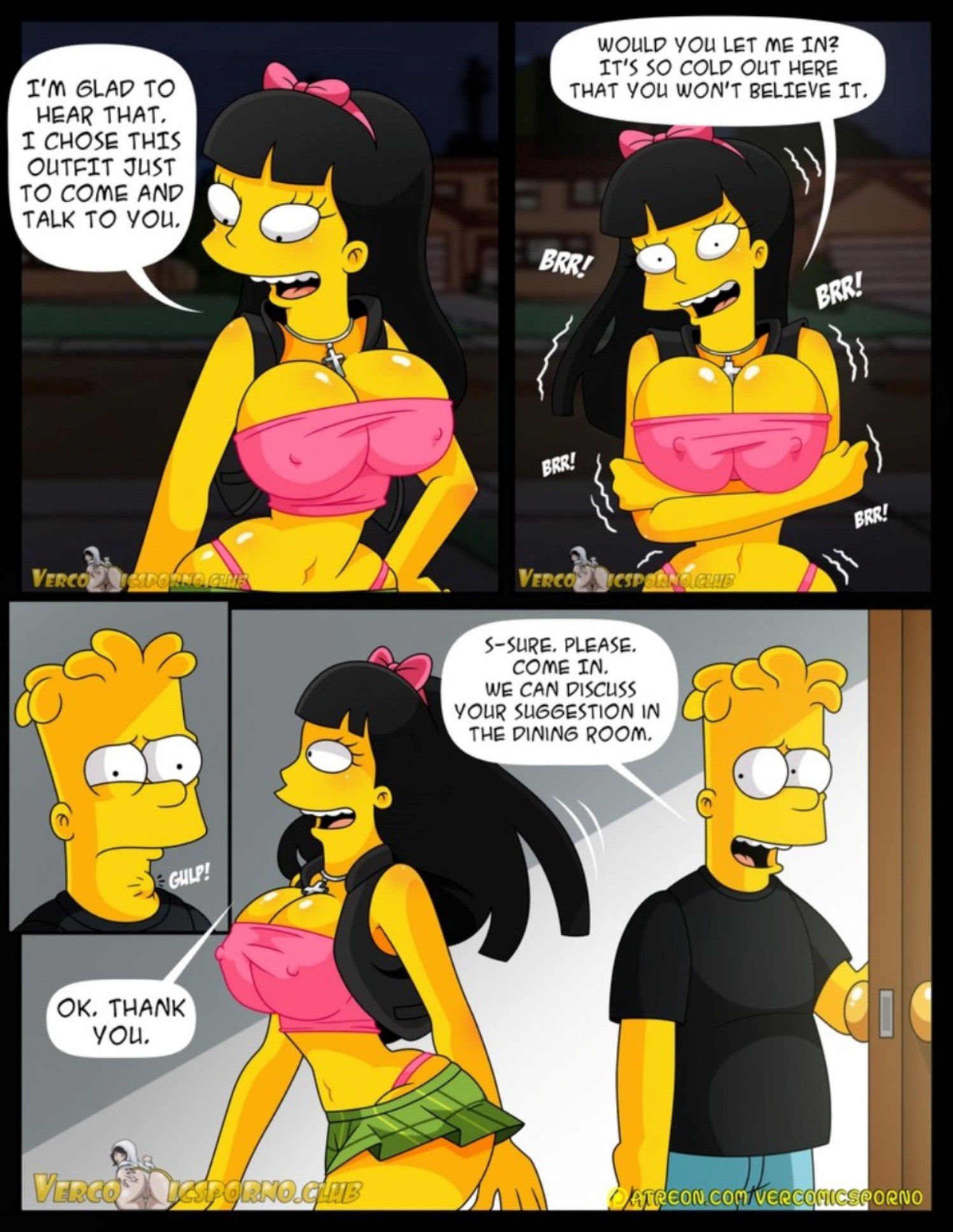 There’s No Sex Without EX (The Simpsons) [Milky Bunny] 1 . There's No Sex Without EX - Chapter 1 (The Simpsons) [Milky Bunny] – page 17