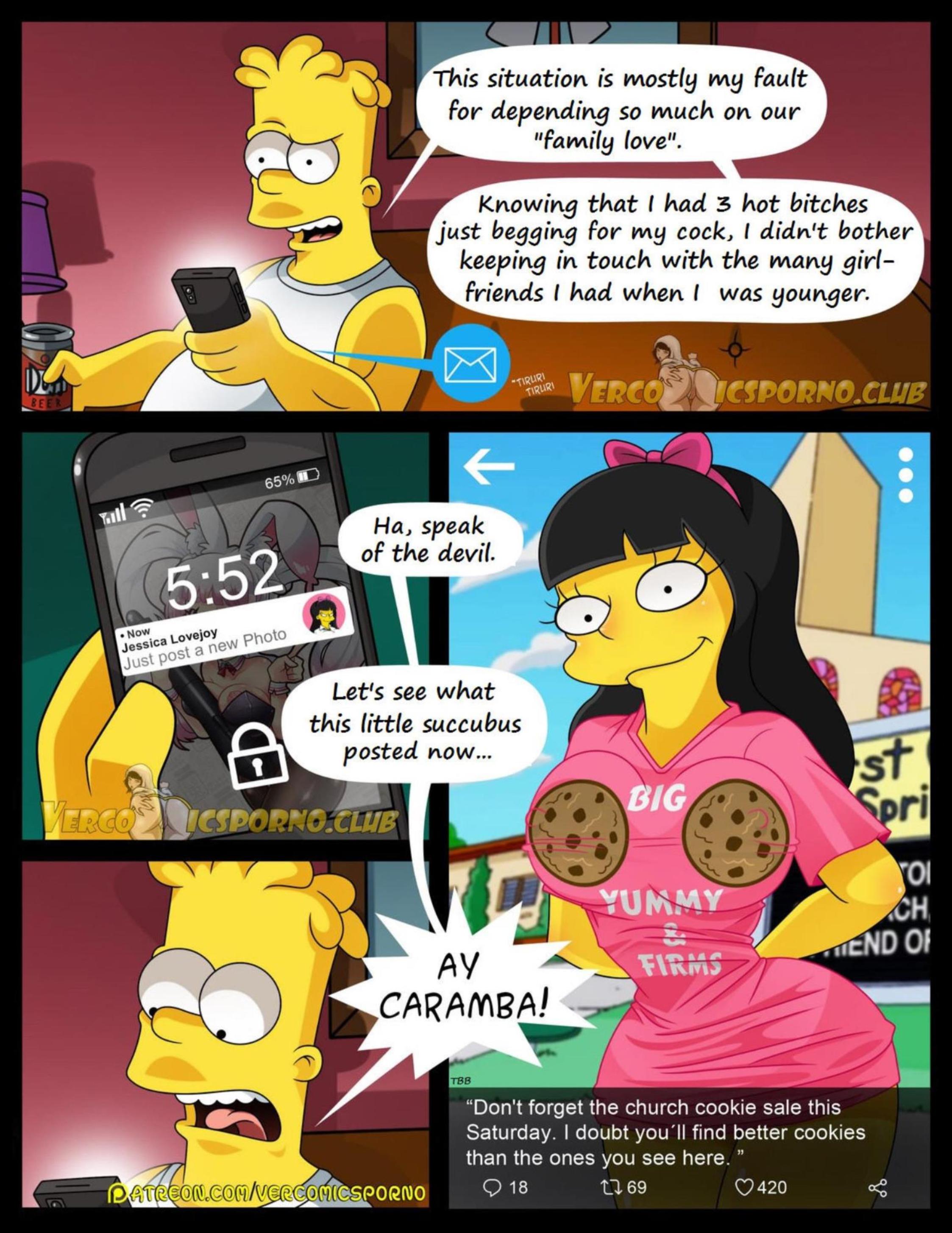 There’s No Sex Without EX (The Simpsons) [Milky Bunny] 1 . There's No Sex Without EX - Chapter 1 (The Simpsons) [Milky Bunny] – page 4