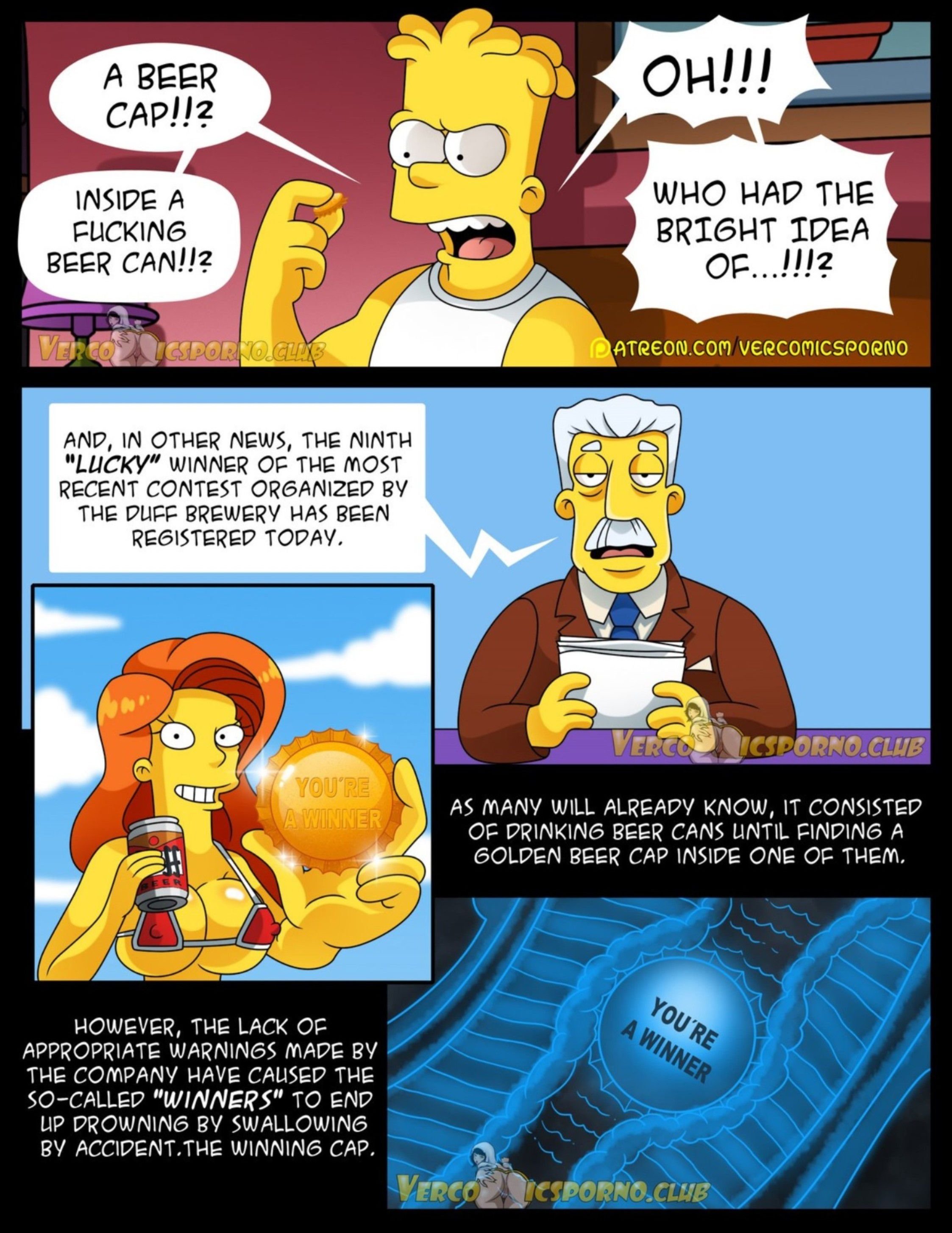 There’s No Sex Without EX (The Simpsons) [Milky Bunny] 1 . There's No Sex Without EX - Chapter 1 (The Simpsons) [Milky Bunny] – page 8
