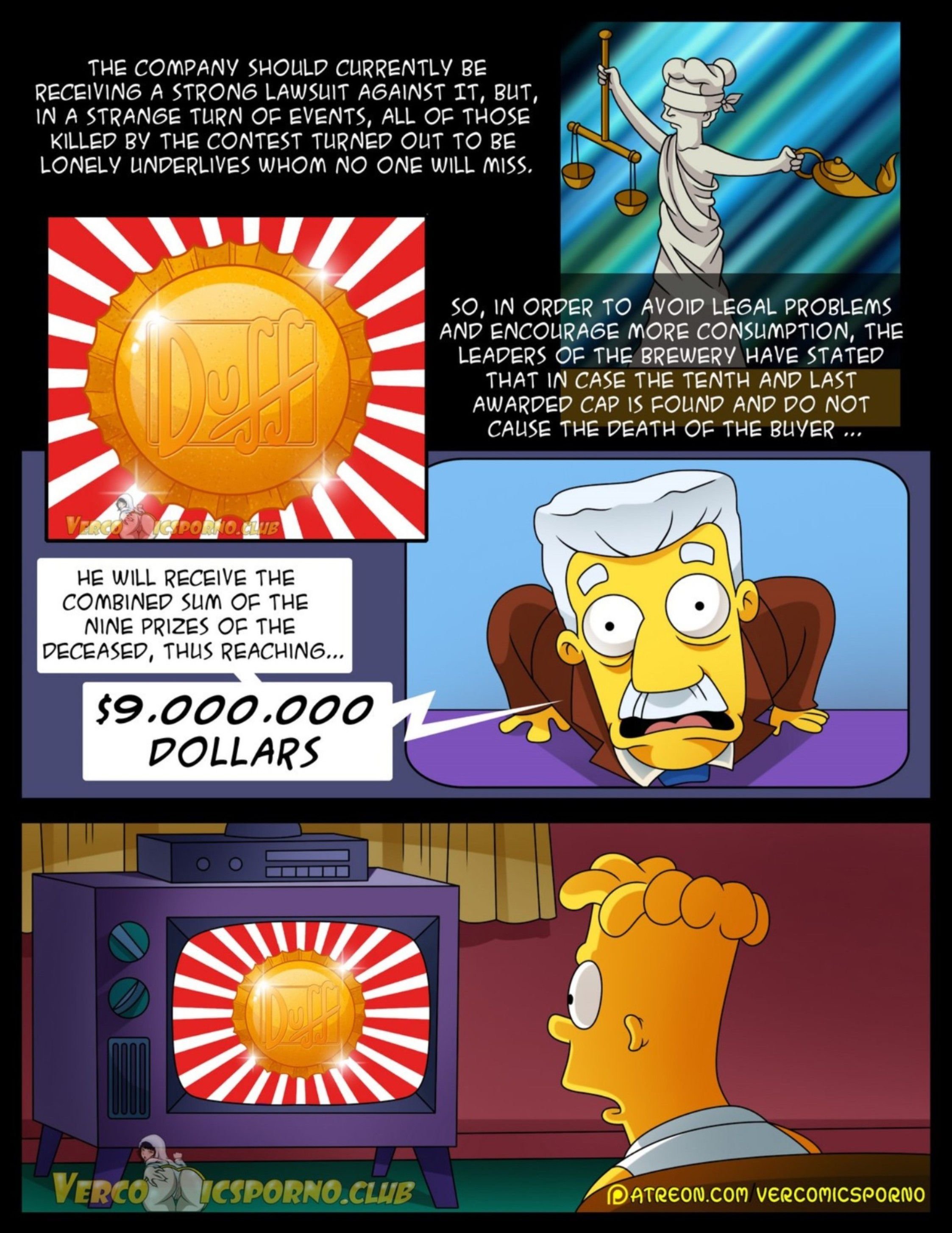 There’s No Sex Without EX (The Simpsons) [Milky Bunny] 1 . There's No Sex Without EX - Chapter 1 (The Simpsons) [Milky Bunny] – page 9