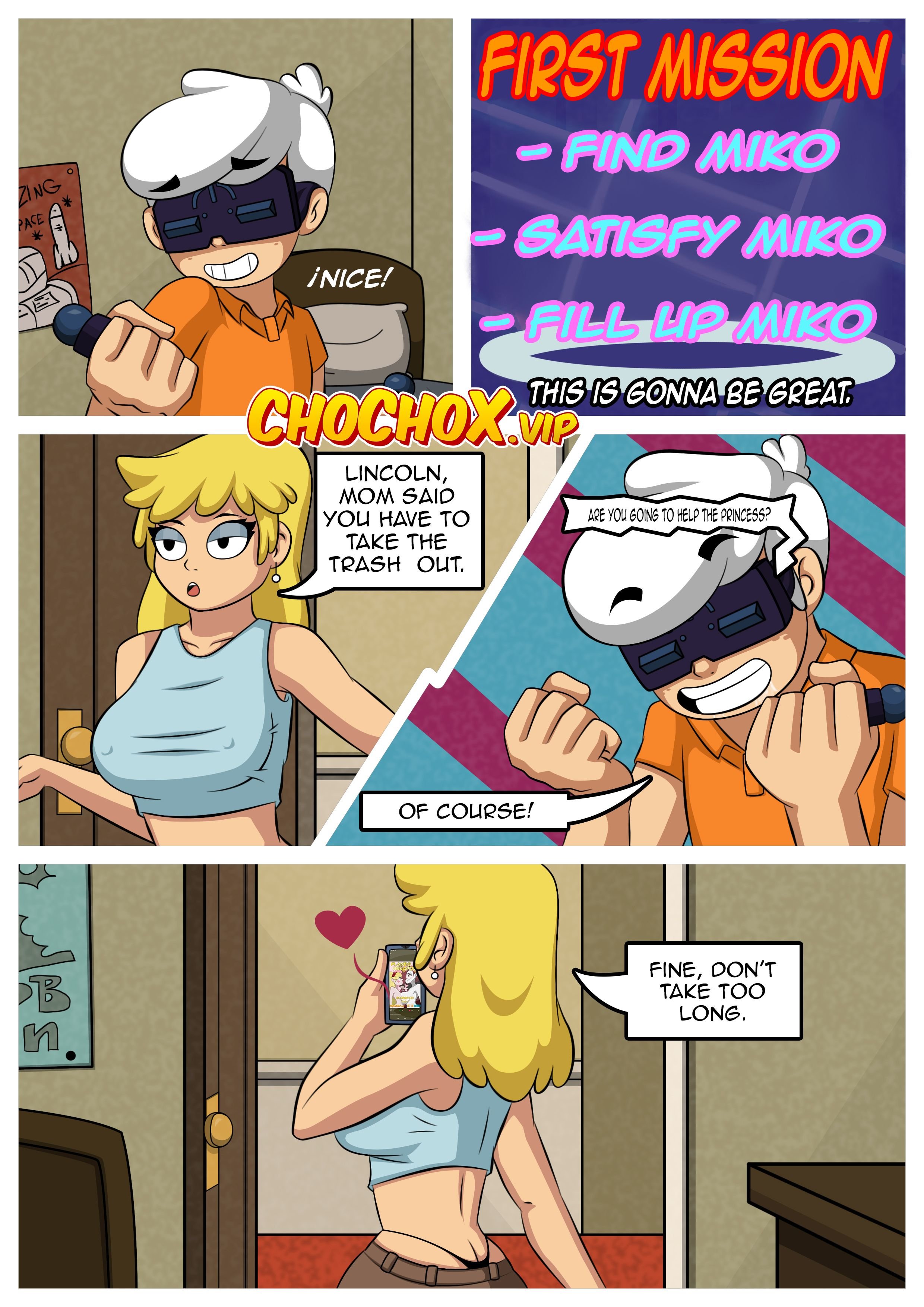 The Sex House (The Loud House) [Crock Comix] 1 . The Sex House - Chapter 1 (The Loud House) [Crock Comix] – page 8