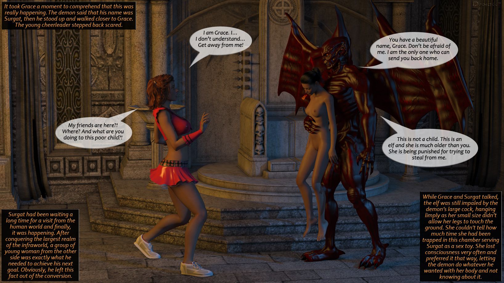 Hunted House [3DMonsterStories , Droid447] 1 . Hunted House - Chapter 1 [3DMonsterStories , Droid447] – page 7