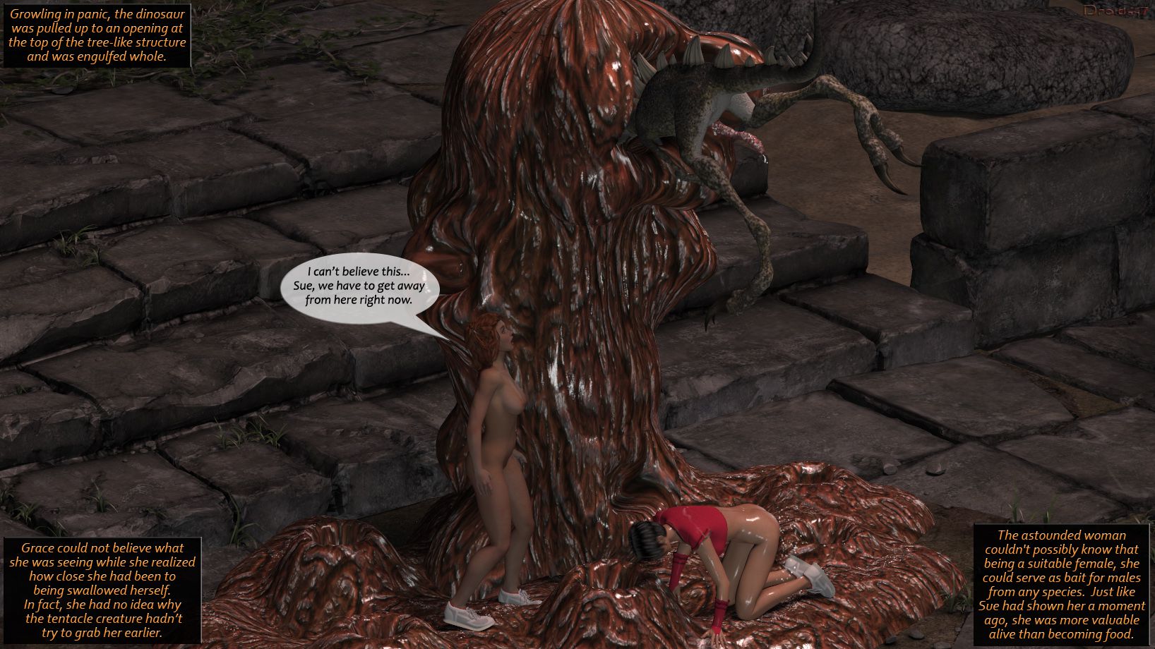 Hunted House [3DMonsterStories , Droid447] 1 . Hunted House - Chapter 1 [3DMonsterStories , Droid447] – page 98