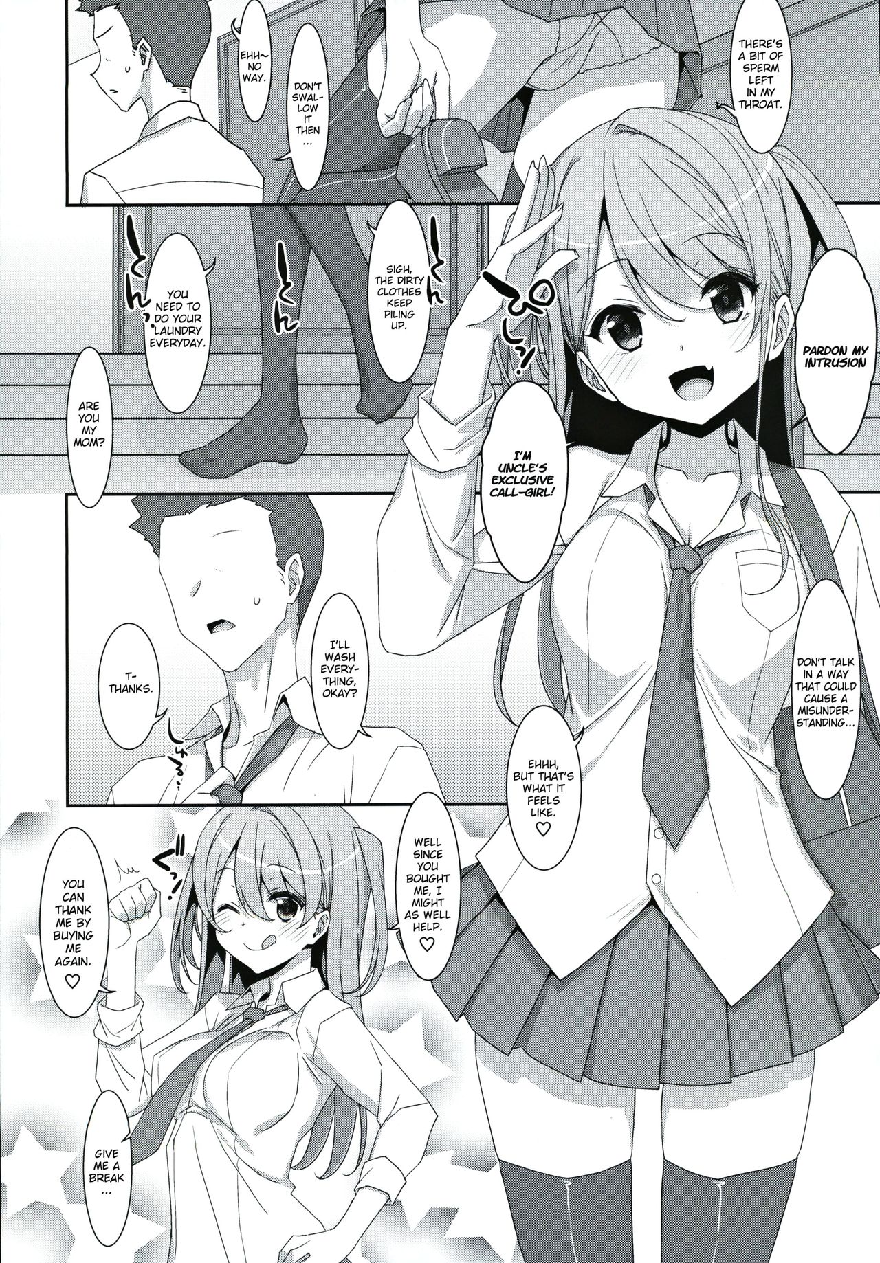 Kanna-chan to Fuuzoku Gokko [Takei Ooki] 1 . Kanna-chan to Fuuzoku Gokko - Chapter 1 [Takei Ooki] – page 7