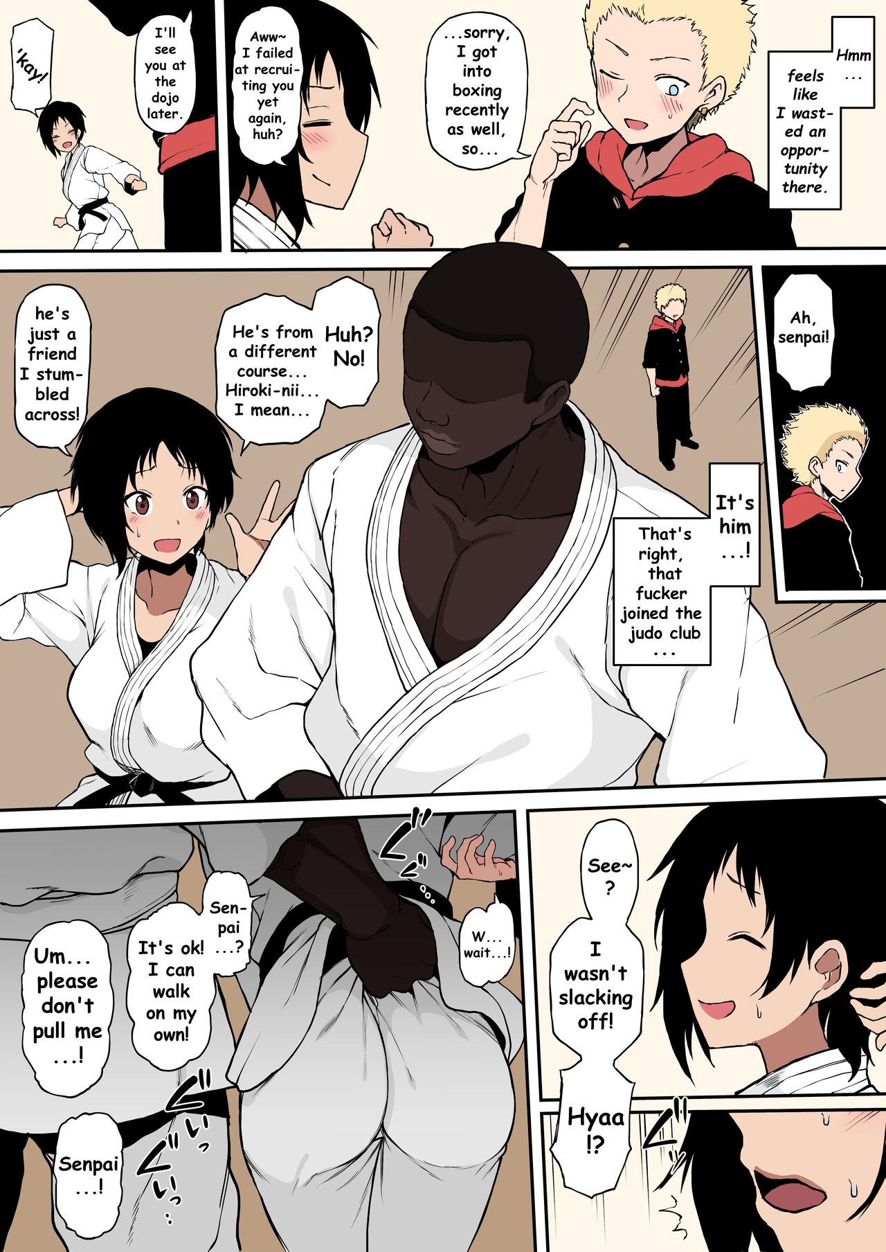 Kokujin no Tenkousei NTR ru – page 40