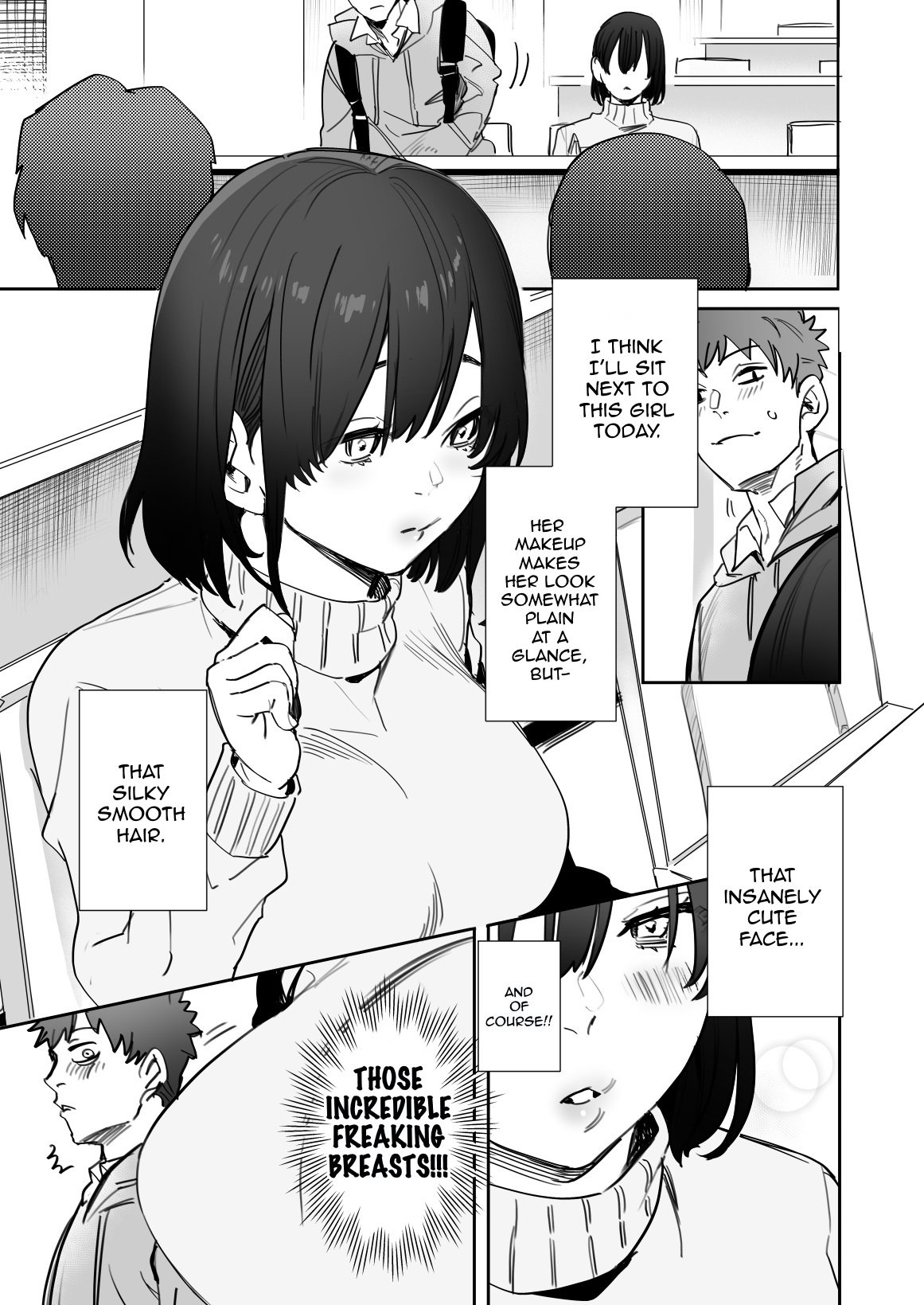 〇sen-yen de Oppai Misete [Oniben Katze] 1 . 〇sen-yen de Oppai Misete - Chapter 1 [Oniben Katze] – page 2