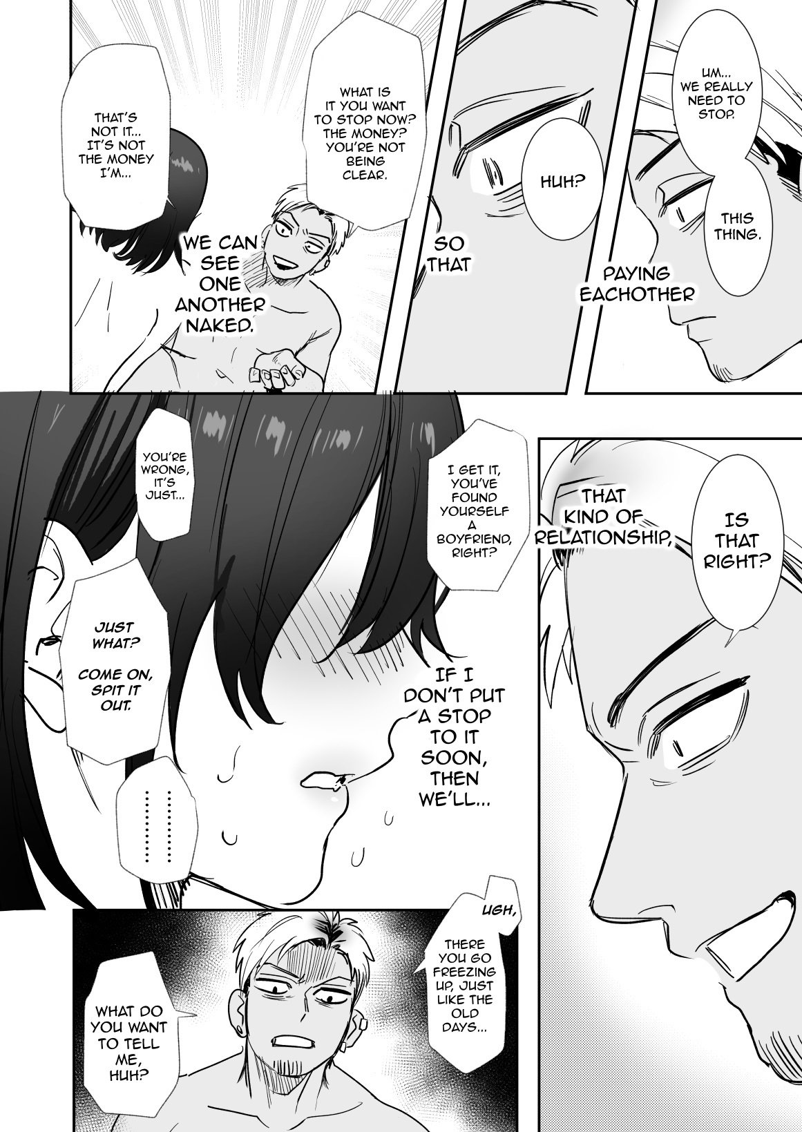 〇sen-yen de Oppai Misete [Oniben Katze] 1 . 〇sen-yen de Oppai Misete - Chapter 1 [Oniben Katze] – page 25