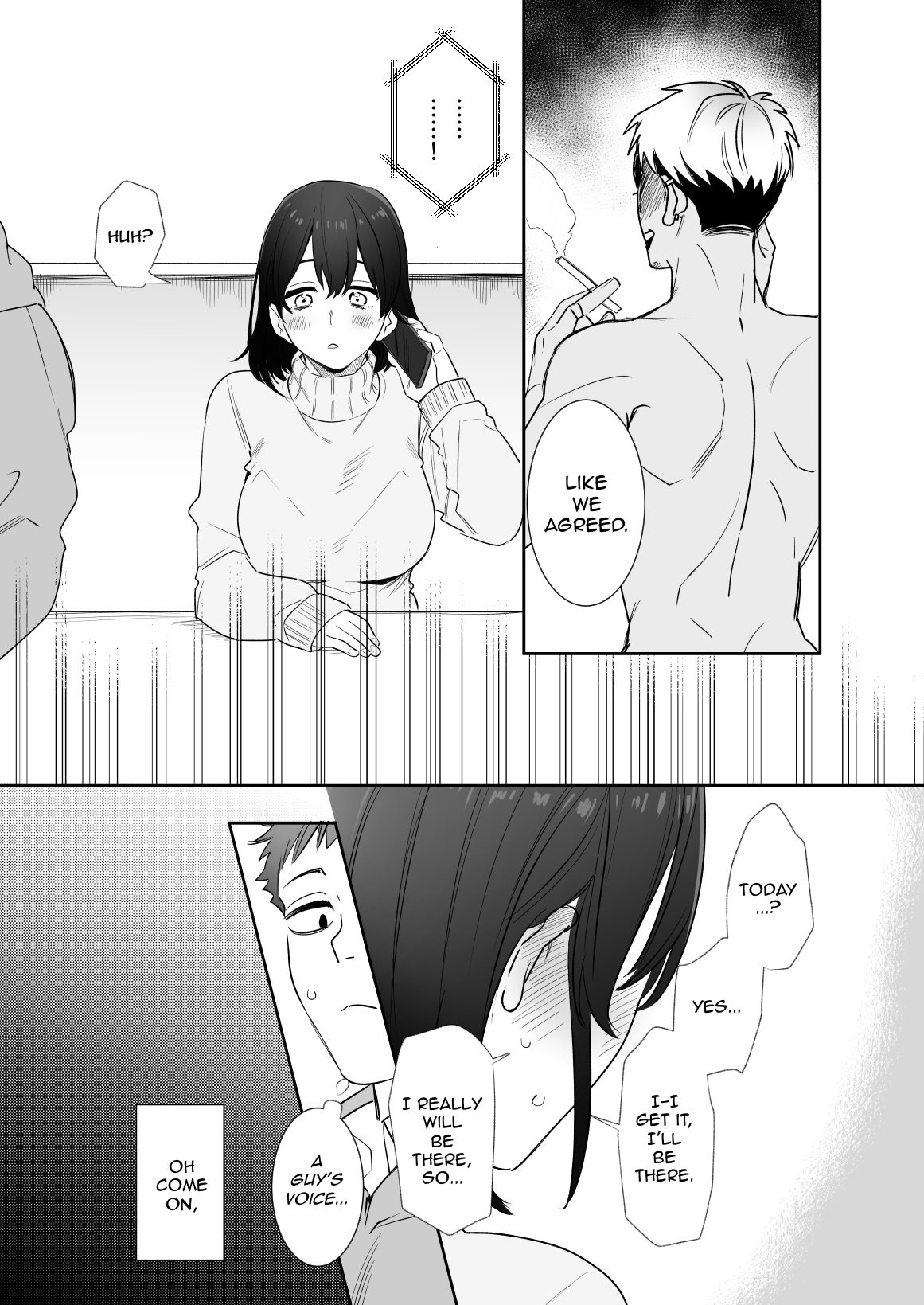 〇sen-yen de Oppai Misete [Oniben Katze] 1 . 〇sen-yen de Oppai Misete - Chapter 1 [Oniben Katze] – page 4