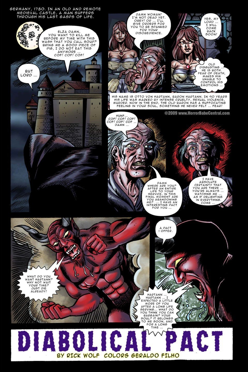 Diabolical Pact [HorrorBabeCentral] 1 . Diabolical Pact - Chapter 1 [HorrorBabeCentral] – page 1