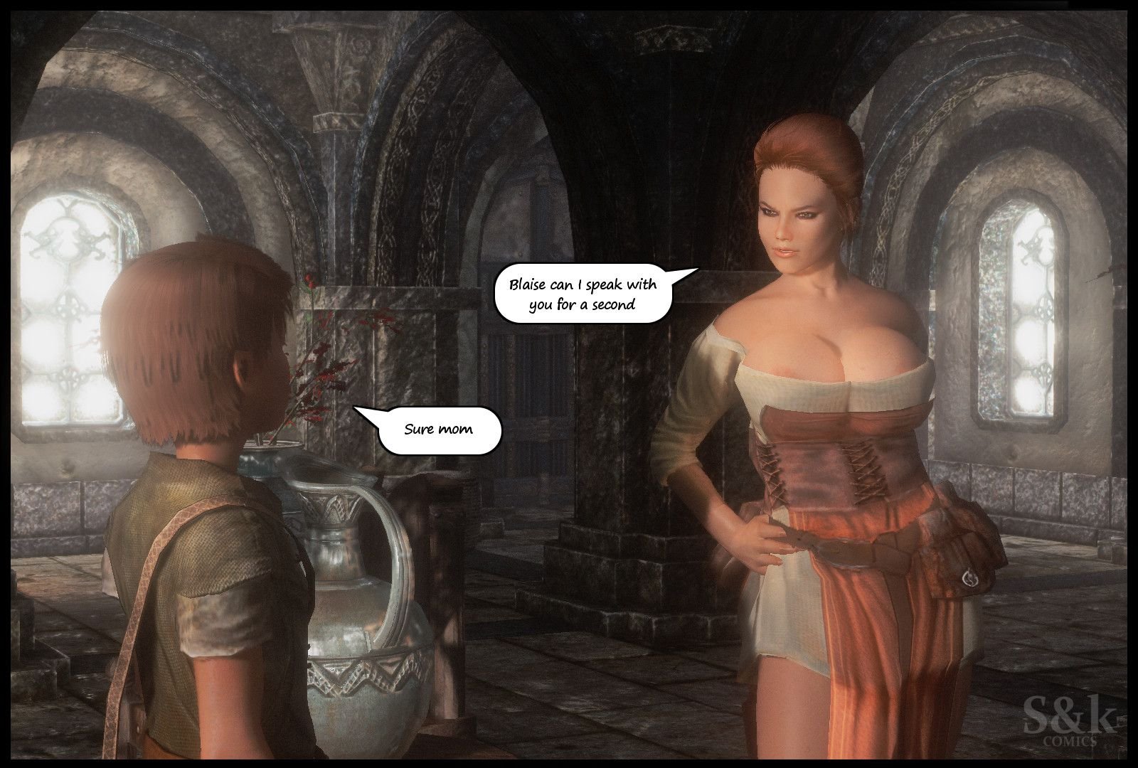 A Mother’s Oath (The Elder Scrolls V: Skyrim) [SKComics] 2 . A Mother's Oath - [SKComics] – page 12