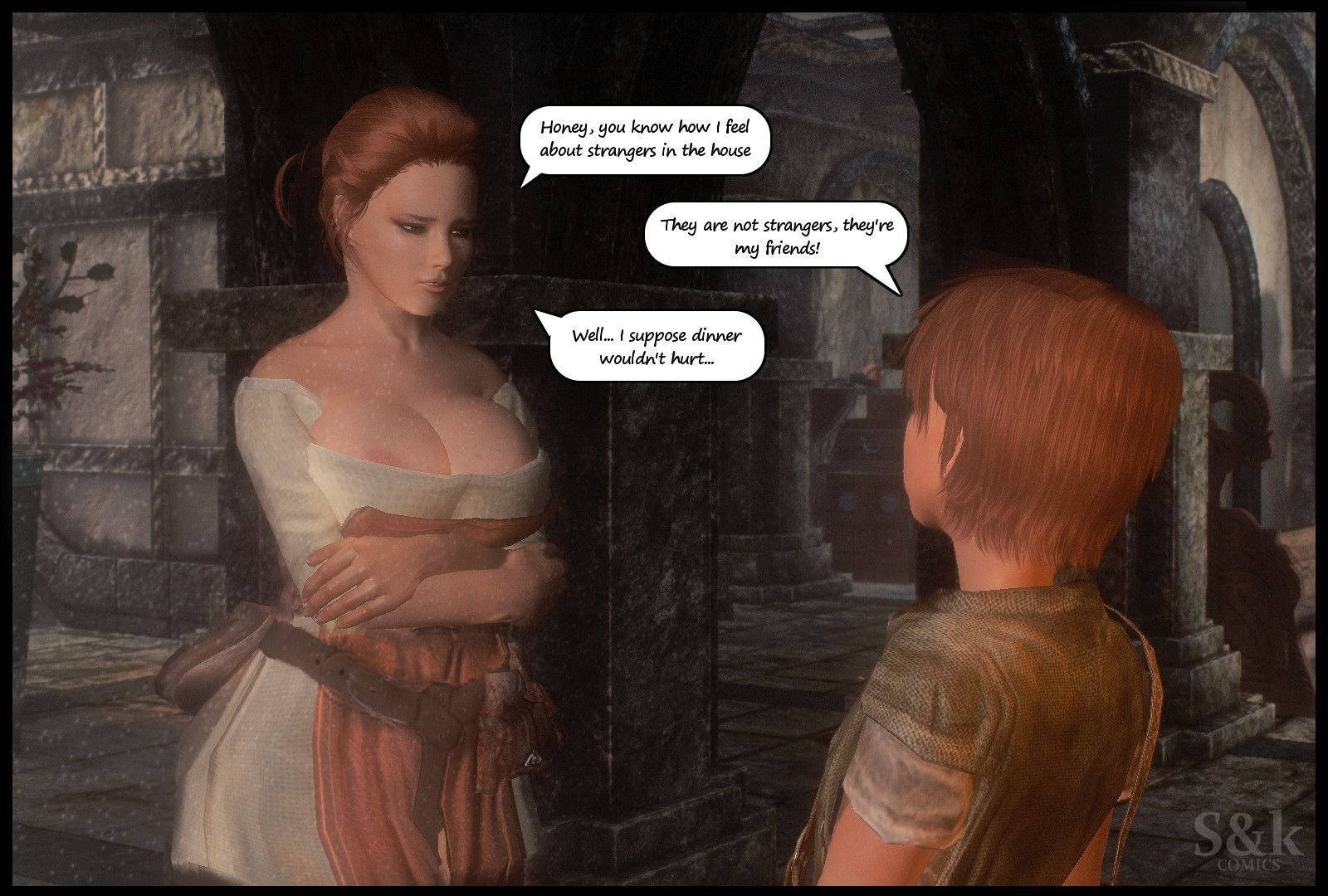 A Mother’s Oath (The Elder Scrolls V: Skyrim) [SKComics] 2 . A Mother's Oath - [SKComics] – page 14