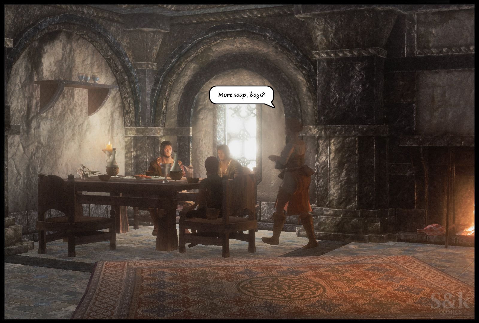 A Mother’s Oath (The Elder Scrolls V: Skyrim) [SKComics] 2 . A Mother's Oath - [SKComics] – page 17