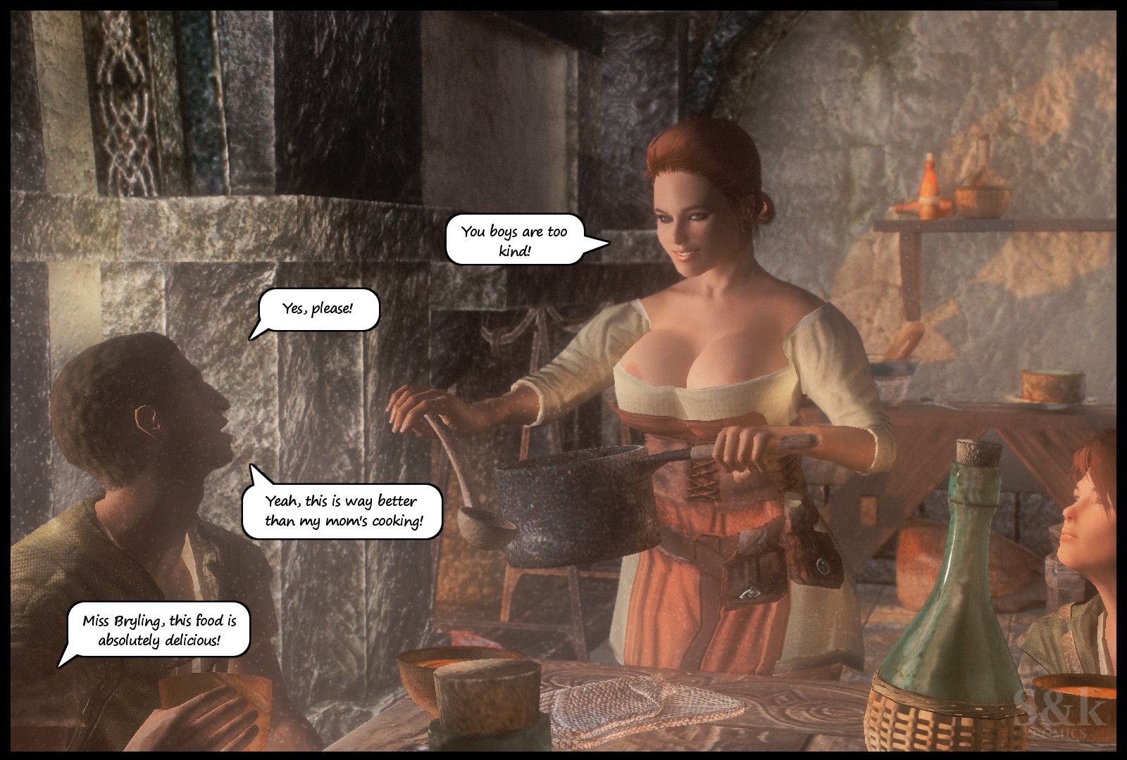 A Mother’s Oath (The Elder Scrolls V: Skyrim) [SKComics] 2 . A Mother's Oath - [SKComics] – page 18