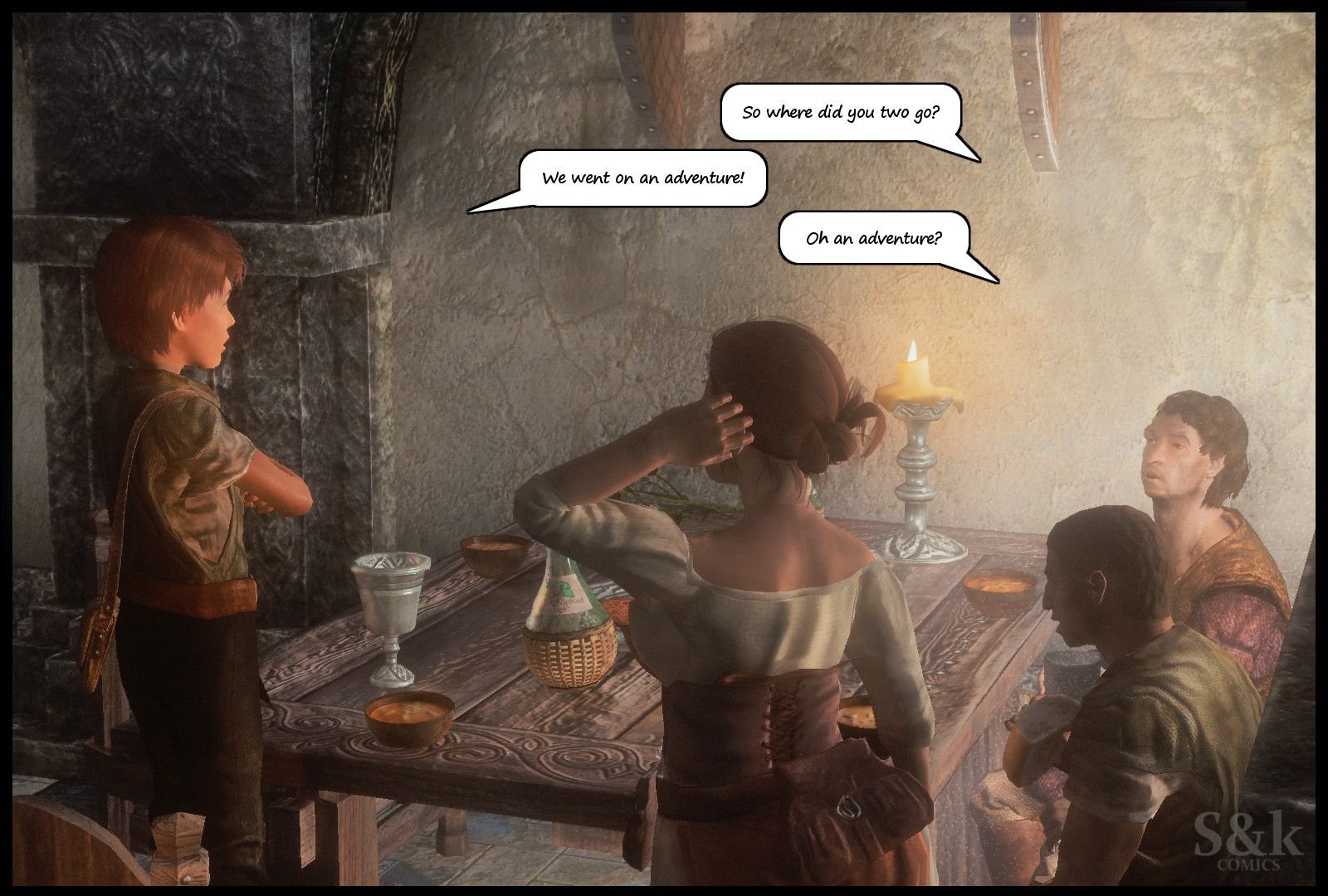 A Mother’s Oath (The Elder Scrolls V: Skyrim) [SKComics] 2 . A Mother's Oath - [SKComics] – page 20