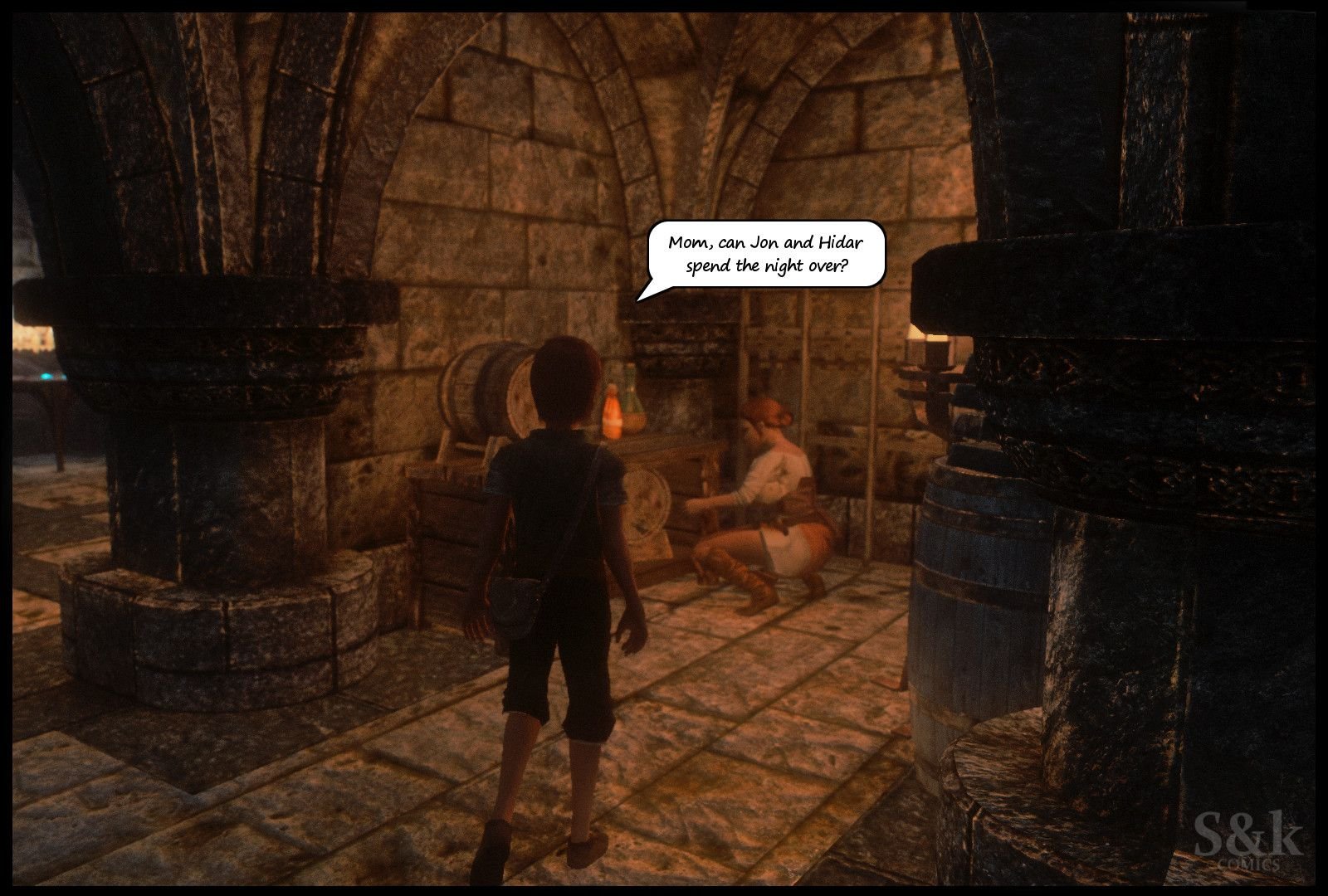 A Mother’s Oath (The Elder Scrolls V: Skyrim) [SKComics] 2 . A Mother's Oath - [SKComics] – page 28