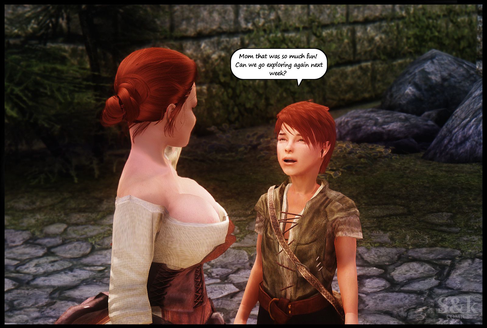 A Mother’s Oath (The Elder Scrolls V: Skyrim) [SKComics] 2 . A Mother's Oath - [SKComics] – page 3