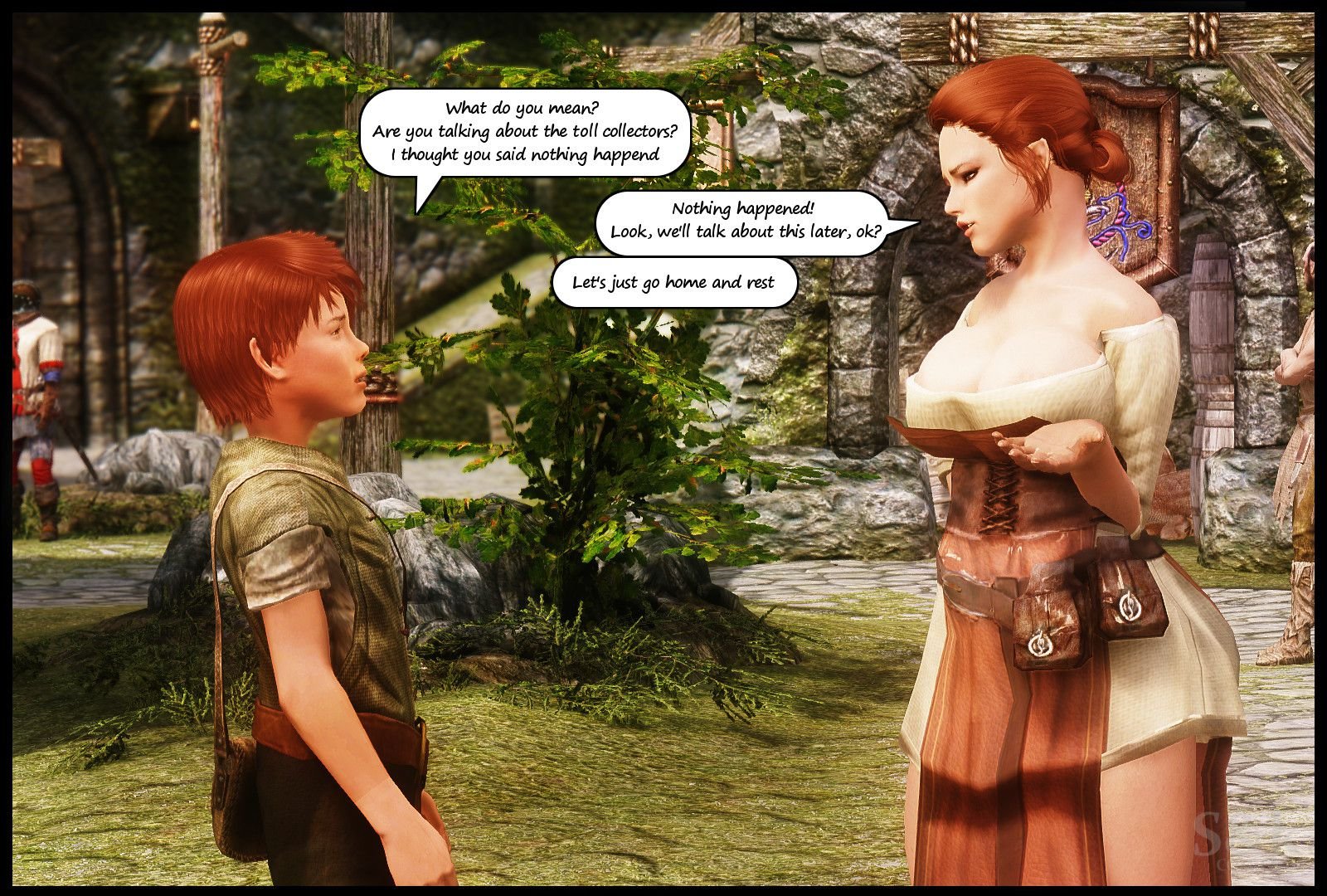 A Mother’s Oath (The Elder Scrolls V: Skyrim) [SKComics] 2 . A Mother's Oath - [SKComics] – page 5