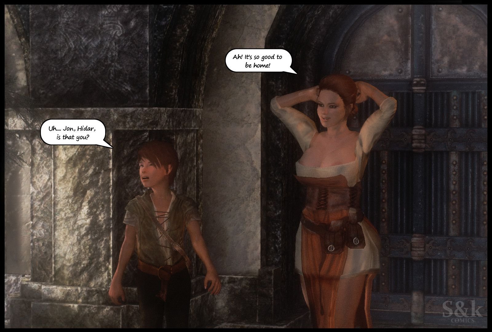 A Mother’s Oath (The Elder Scrolls V: Skyrim) [SKComics] 2 . A Mother's Oath - [SKComics] – page 8