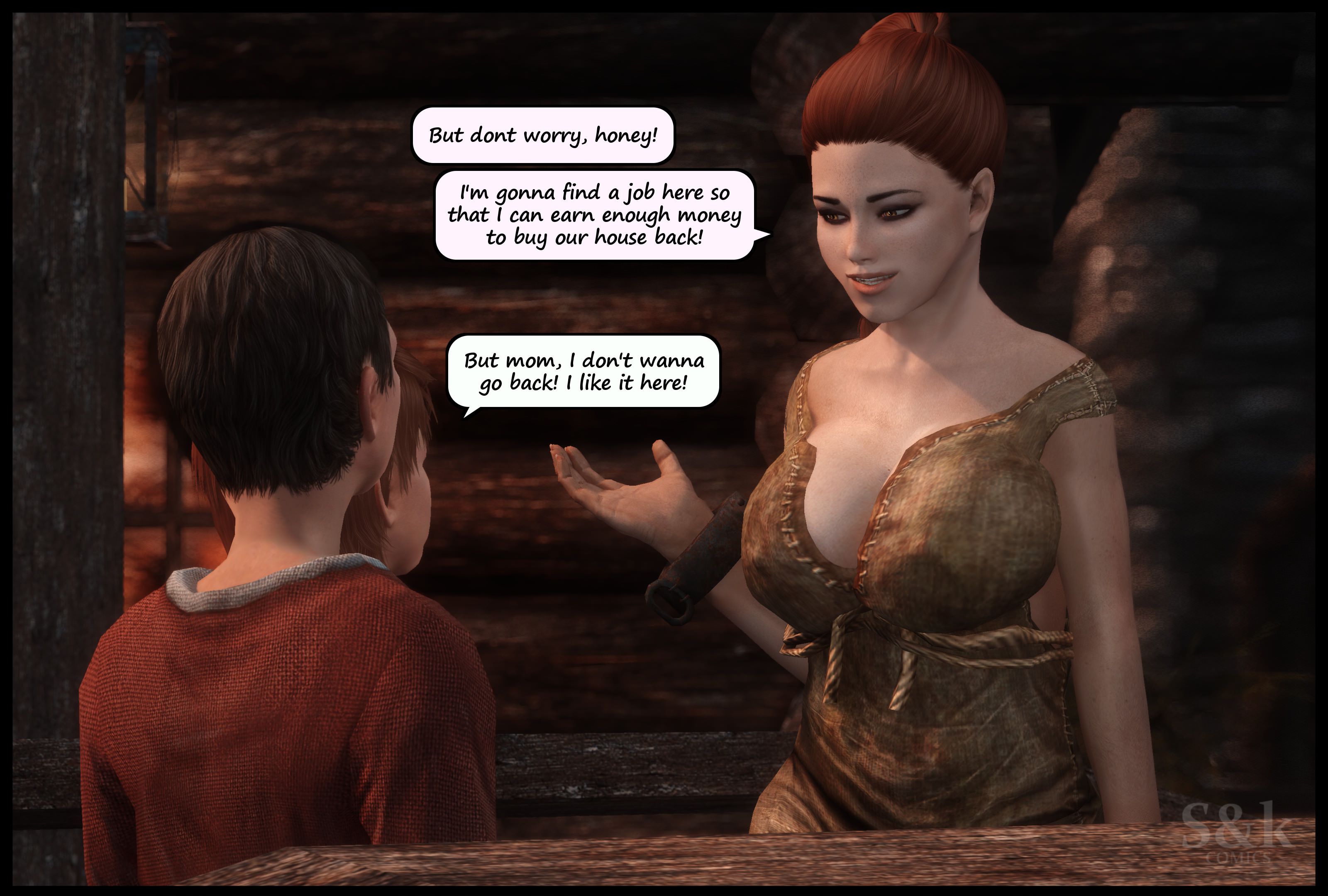 A Mother’s Oath (The Elder Scrolls V: Skyrim) [SKComics] 4 . A Mother's Oath - [SKComics] – page 113