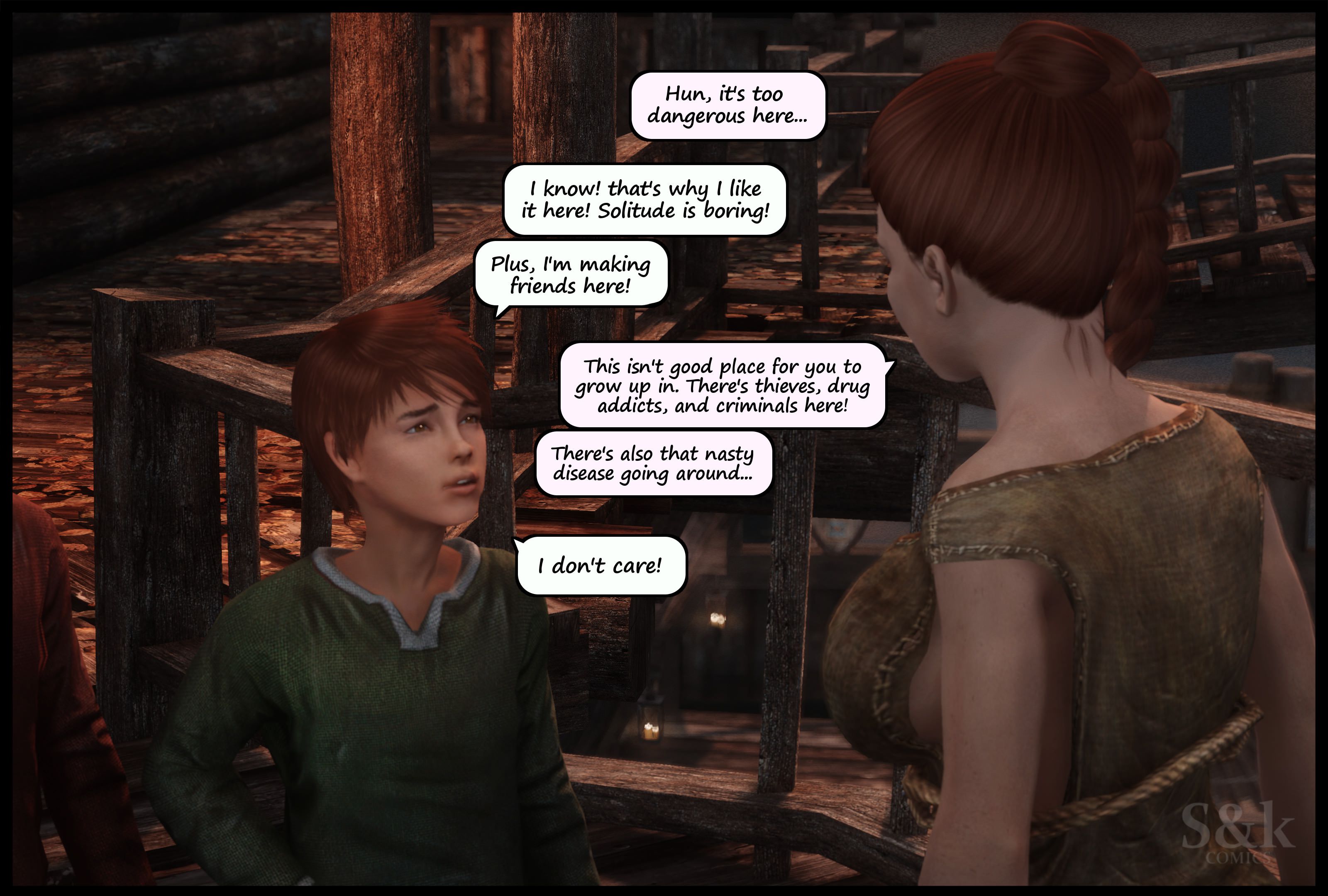 A Mother’s Oath (The Elder Scrolls V: Skyrim) [SKComics] 4 . A Mother's Oath - [SKComics] – page 114