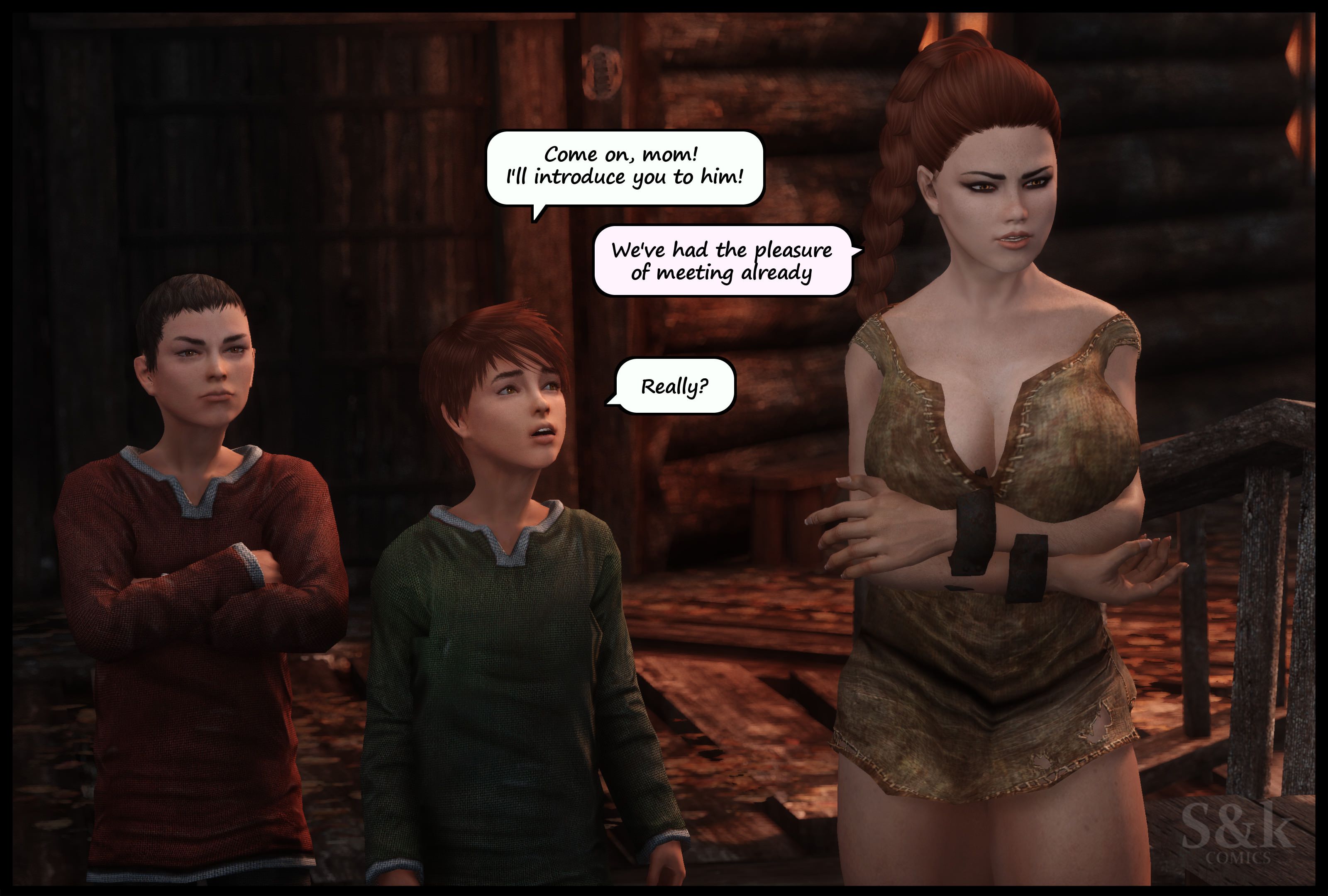 A Mother’s Oath (The Elder Scrolls V: Skyrim) [SKComics] 4 . A Mother's Oath - [SKComics] – page 118