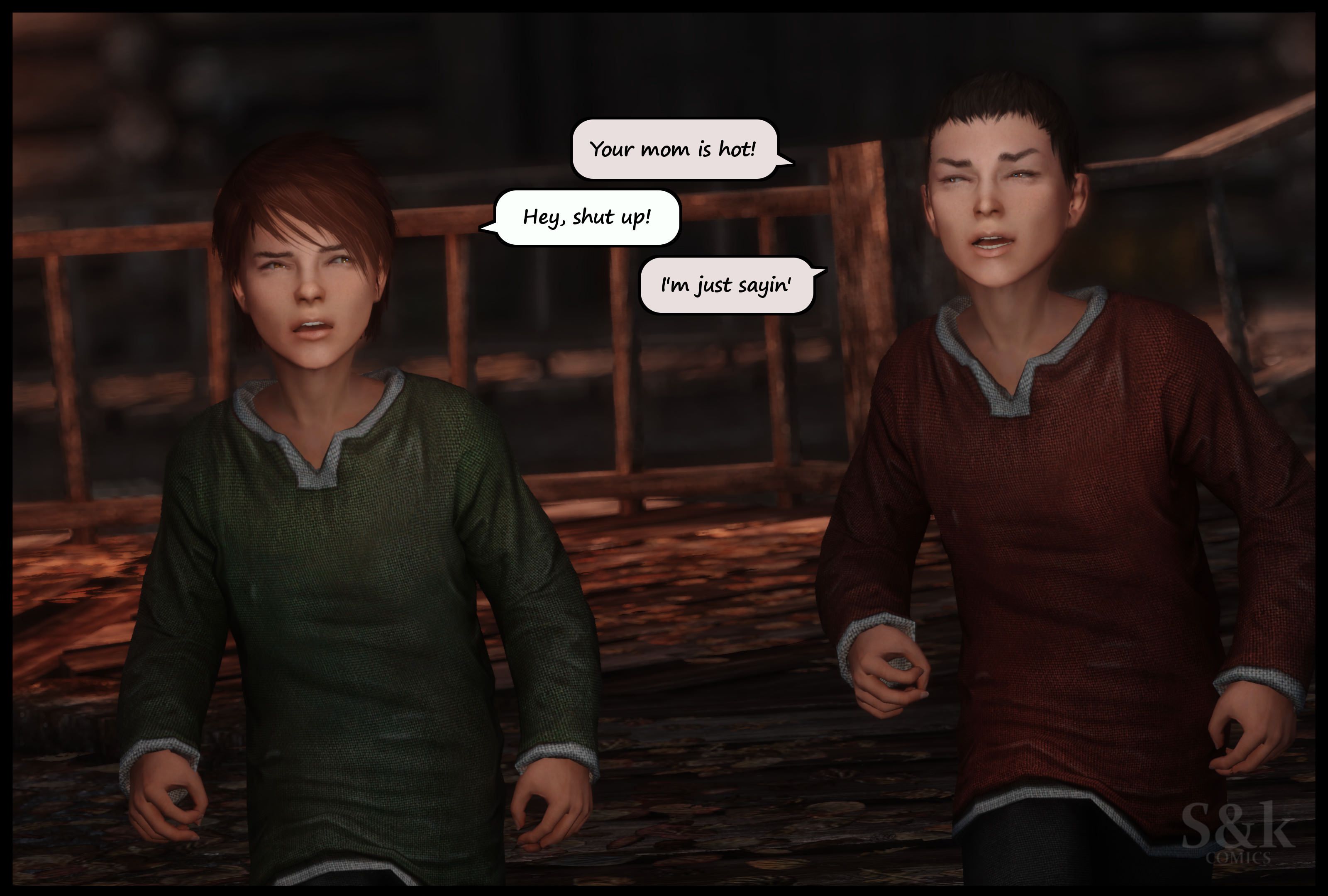A Mother’s Oath (The Elder Scrolls V: Skyrim) [SKComics] 4 . A Mother's Oath - [SKComics] – page 122