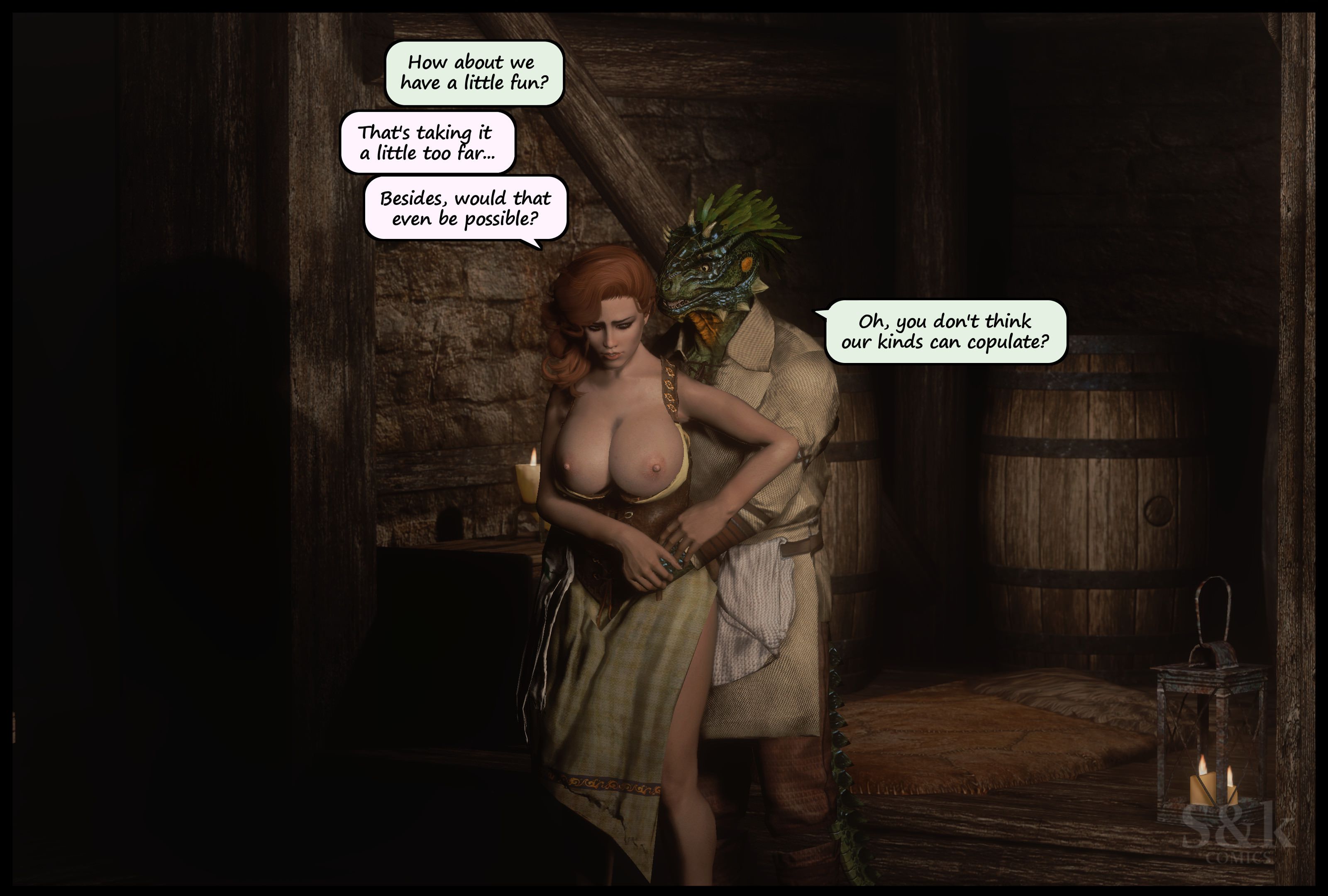 A Mother’s Oath (The Elder Scrolls V: Skyrim) [SKComics] 4 . A Mother's Oath - [SKComics] – page 154