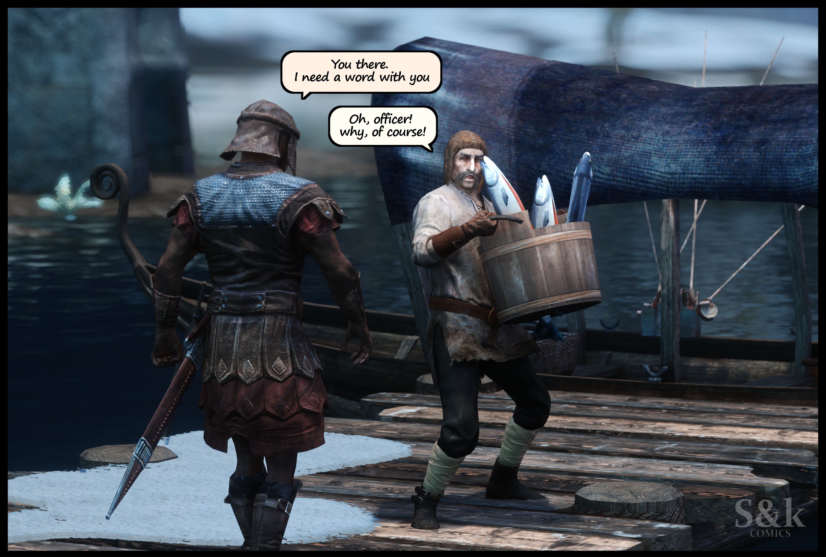 A Mother’s Oath (The Elder Scrolls V: Skyrim) [SKComics] 4 . A Mother's Oath - [SKComics] – page 4