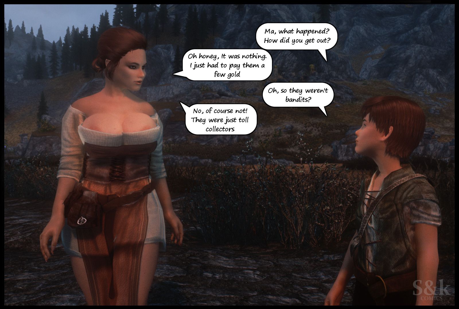A Mother’s Oath (The Elder Scrolls V: Skyrim) [SKComics] 1 . A Mother's Oath - [SKComics] – page 110