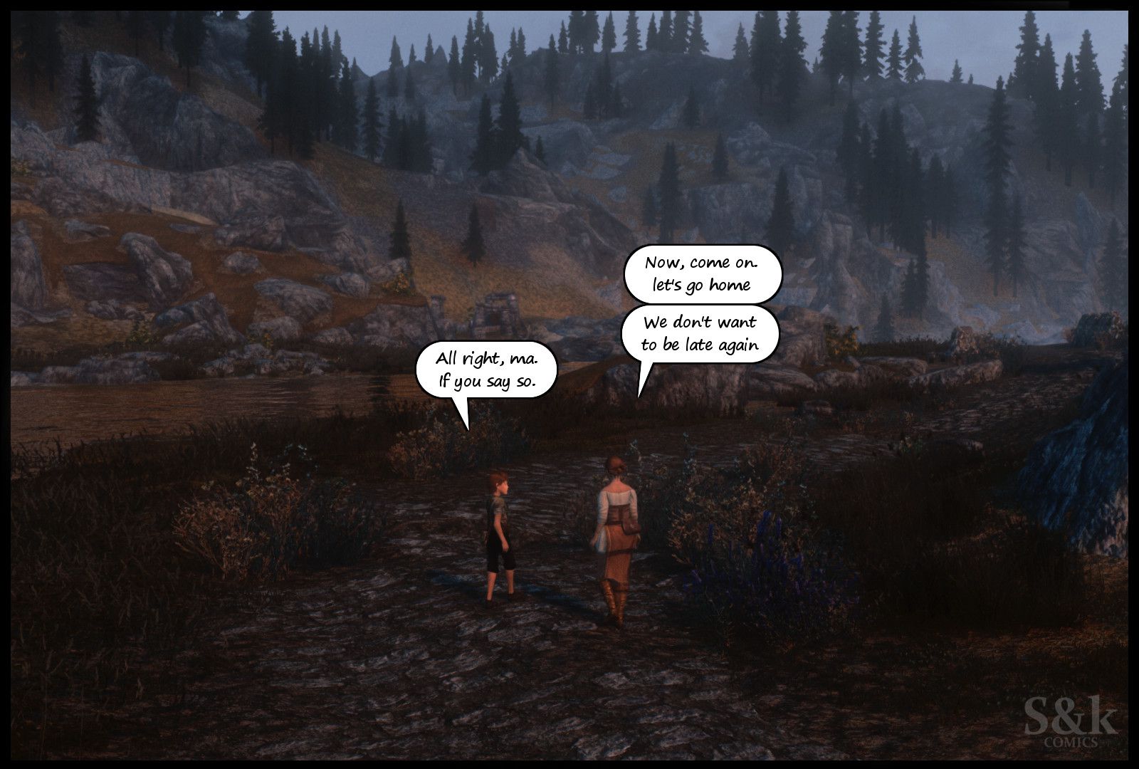 A Mother’s Oath (The Elder Scrolls V: Skyrim) [SKComics] 1 . A Mother's Oath - [SKComics] – page 111