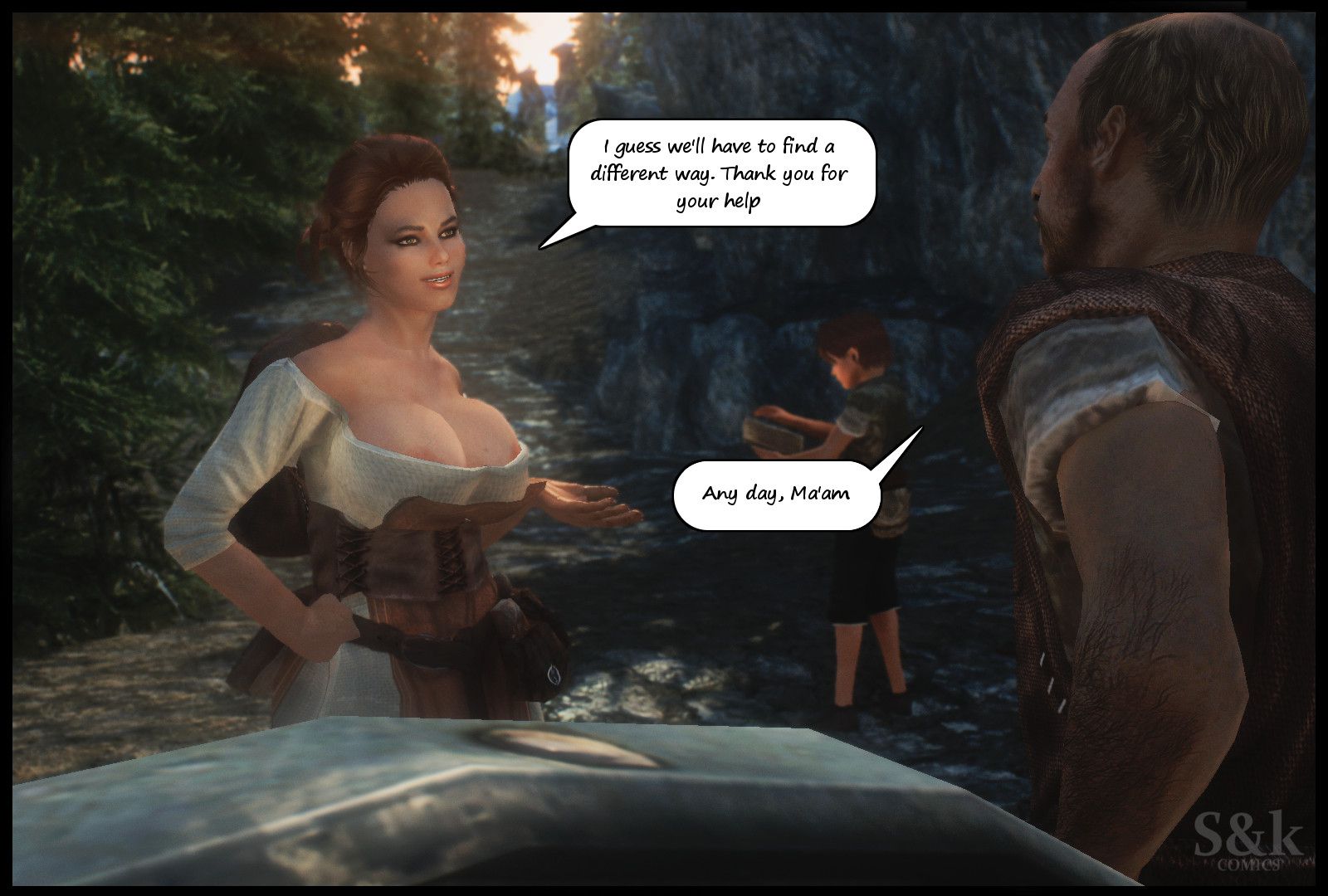 A Mother’s Oath (The Elder Scrolls V: Skyrim) [SKComics] 1 . A Mother's Oath - [SKComics] – page 22