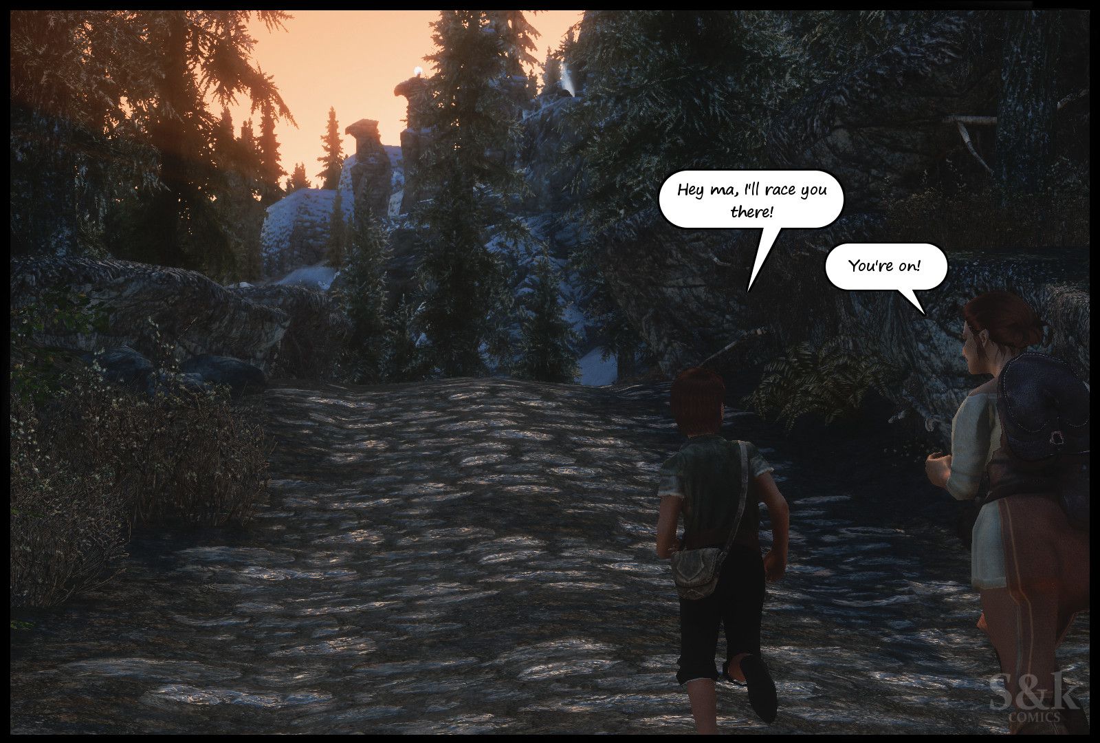 A Mother’s Oath (The Elder Scrolls V: Skyrim) [SKComics] 1 . A Mother's Oath - [SKComics] – page 29