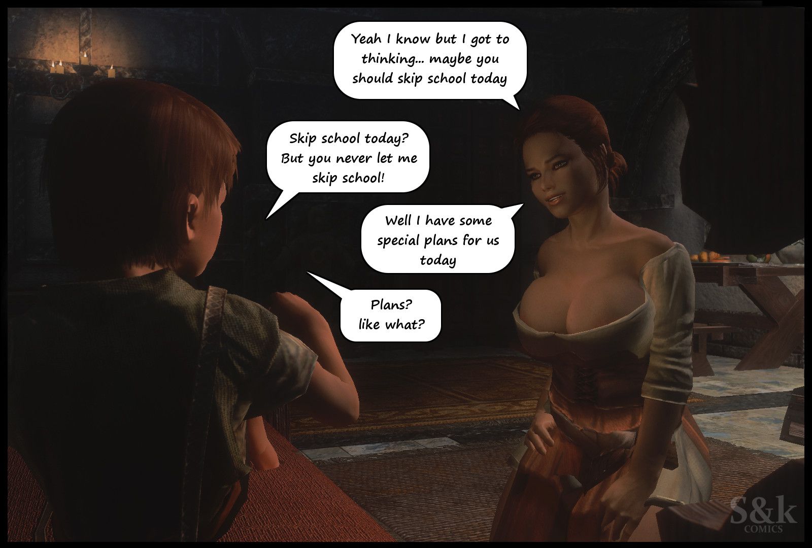 A Mother’s Oath (The Elder Scrolls V: Skyrim) [SKComics] 1 . A Mother's Oath - [SKComics] – page 8