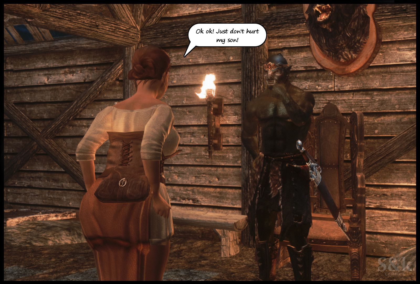 A Mother’s Oath (The Elder Scrolls V: Skyrim) [SKComics] 1 . A Mother's Oath - [SKComics] – page 93