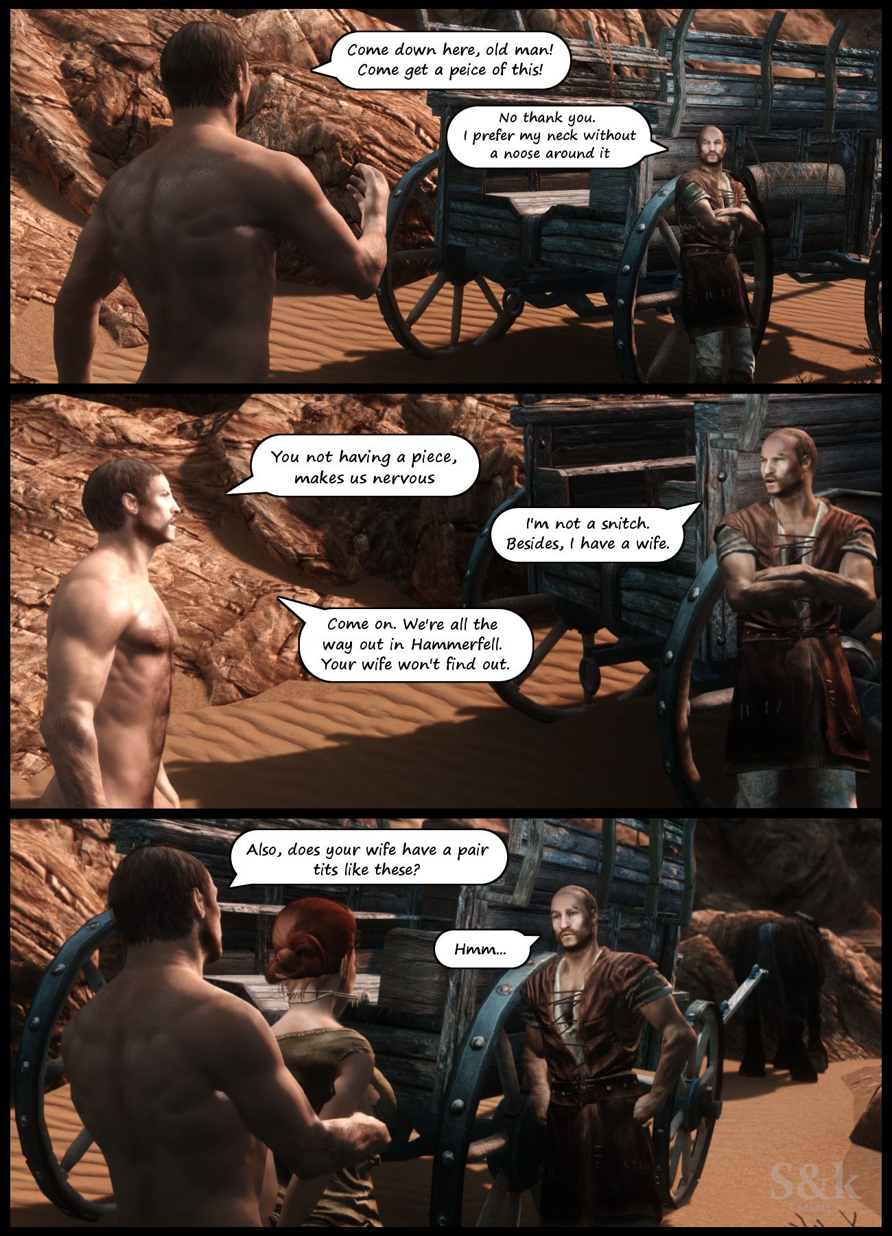 A Mother’s Oath (The Elder Scrolls V: Skyrim) [SKComics] 3 . A Mother's Oath - [SKComics] – page 4