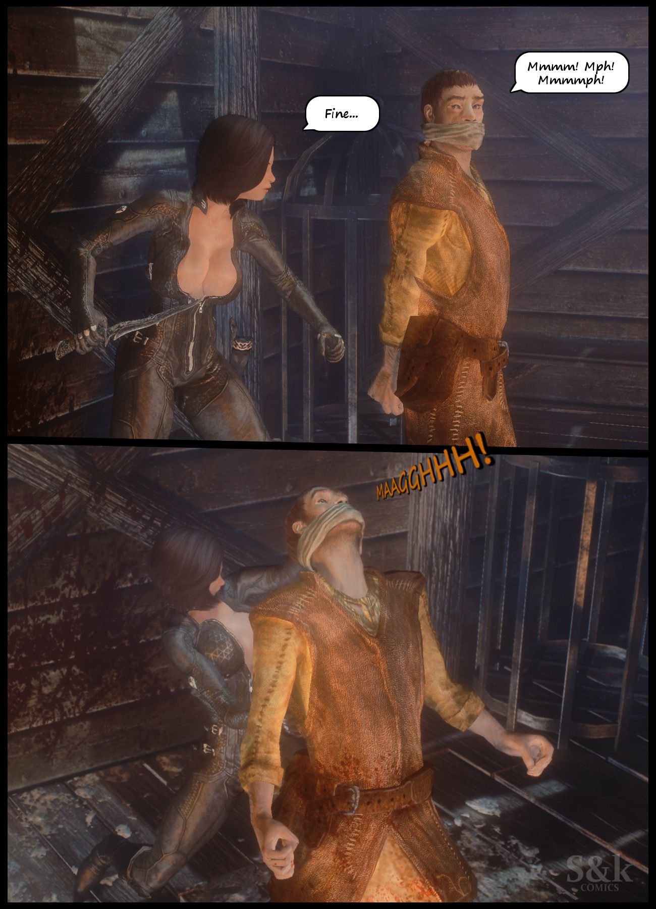 Khajitwoman (The Elder Scrolls V: Skyrim) [SKComics] 3 . Khajitwoman - [SKComics] – page 17