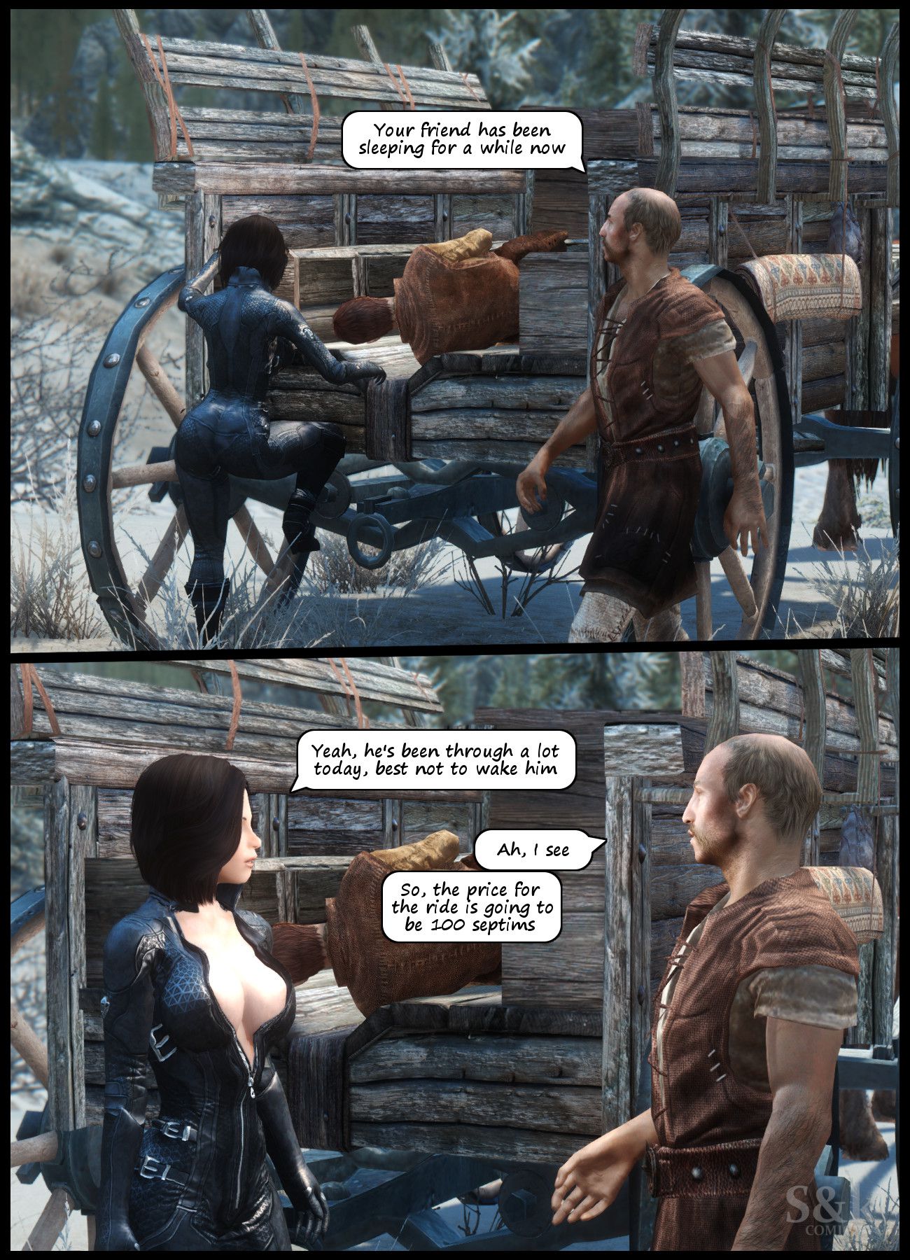 Khajitwoman (The Elder Scrolls V: Skyrim) [SKComics] 3 . Khajitwoman - [SKComics] – page 32