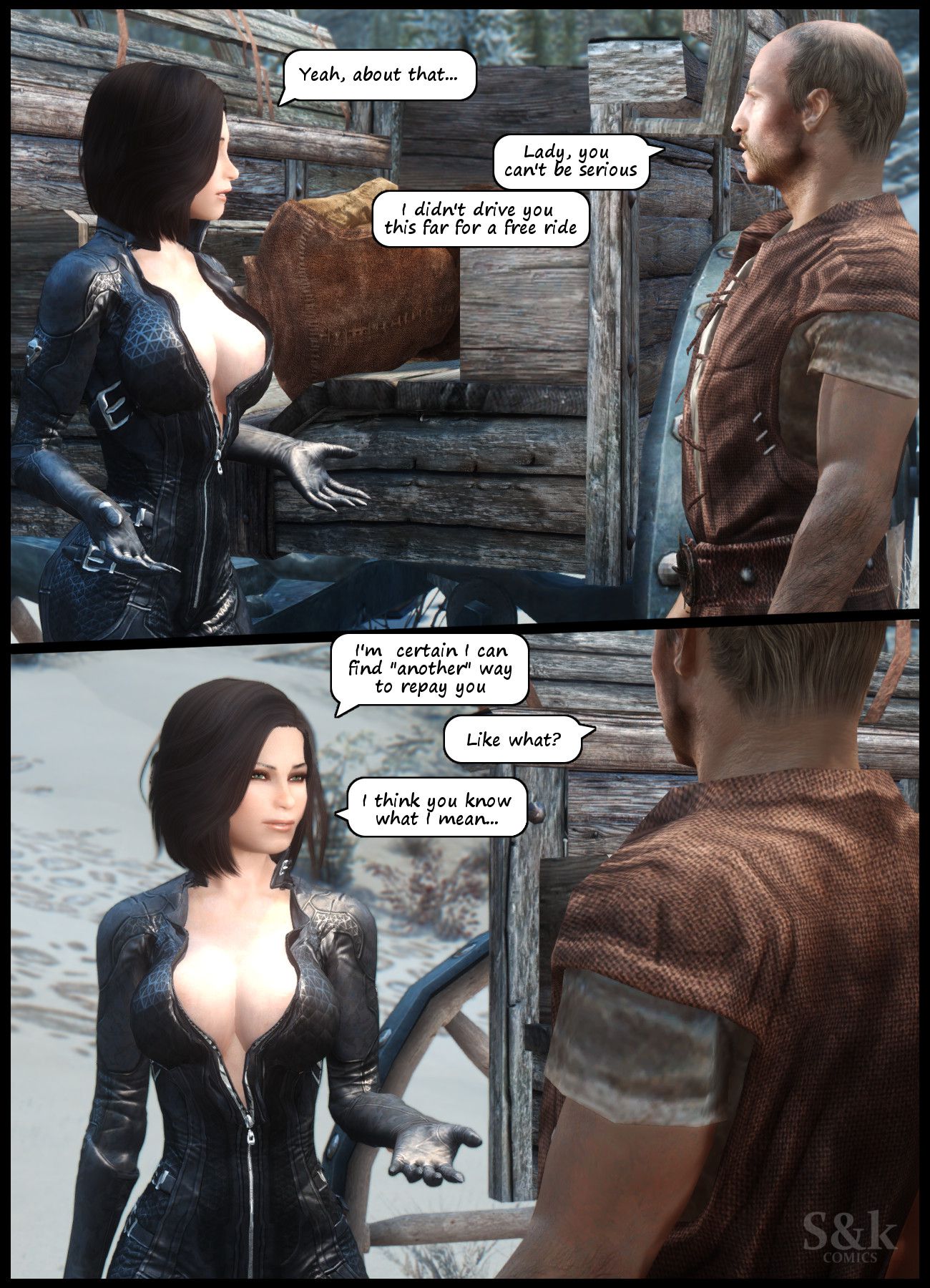Khajitwoman (The Elder Scrolls V: Skyrim) [SKComics] 3 . Khajitwoman - [SKComics] – page 33