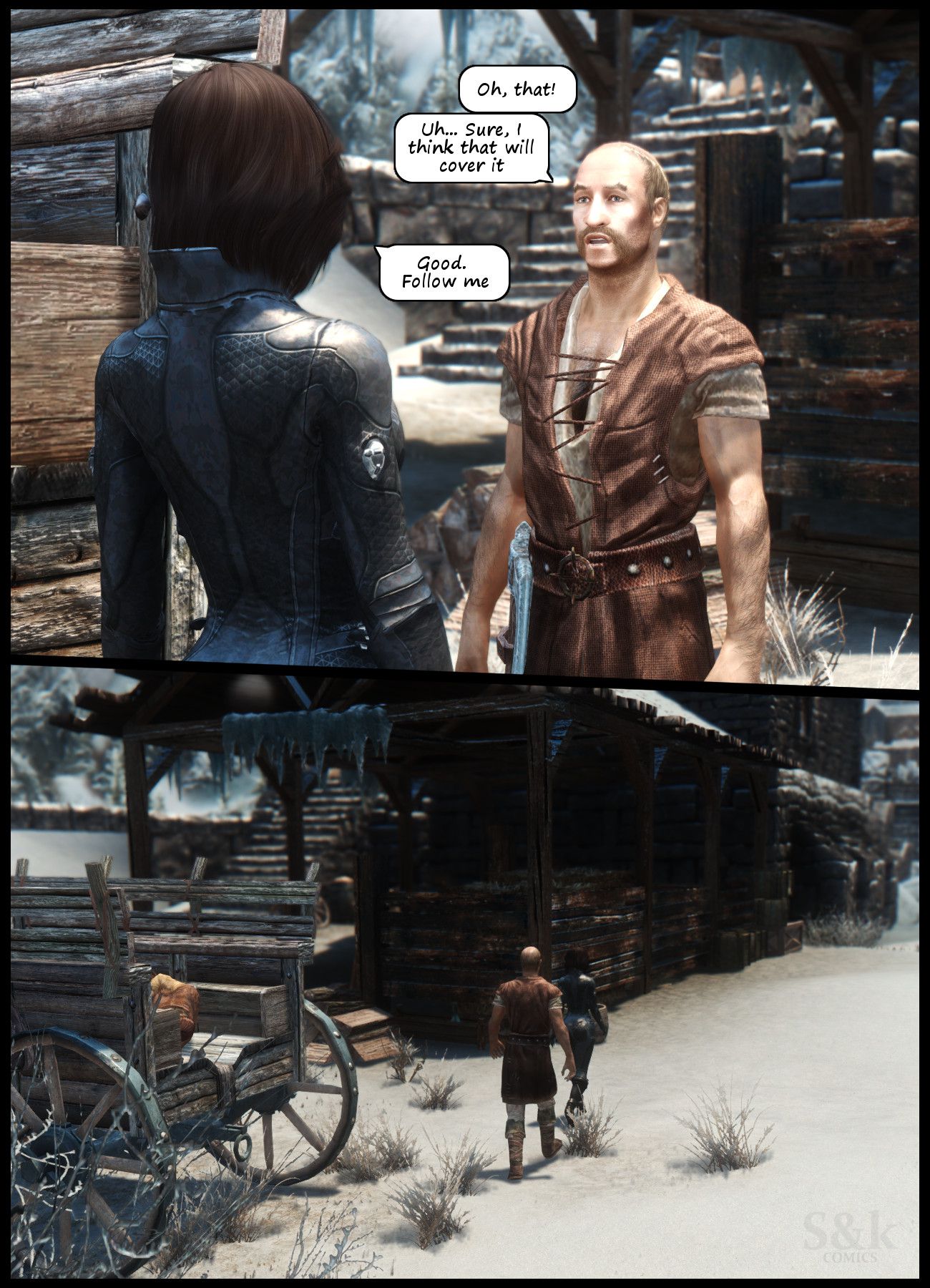 Khajitwoman (The Elder Scrolls V: Skyrim) [SKComics] 3 . Khajitwoman - [SKComics] – page 34