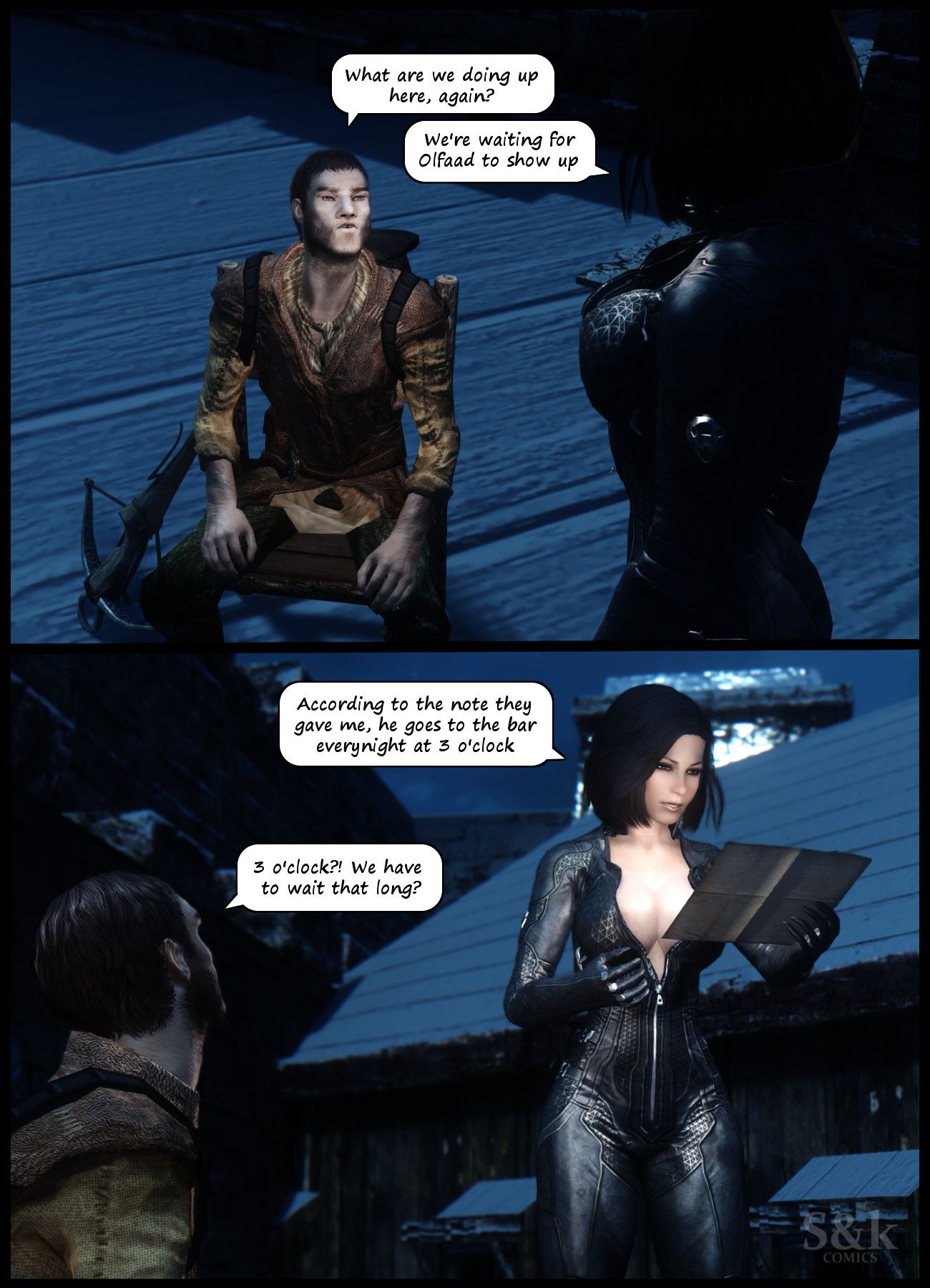 Khajitwoman (The Elder Scrolls V: Skyrim) [SKComics] 3 . Khajitwoman - [SKComics] – page 46